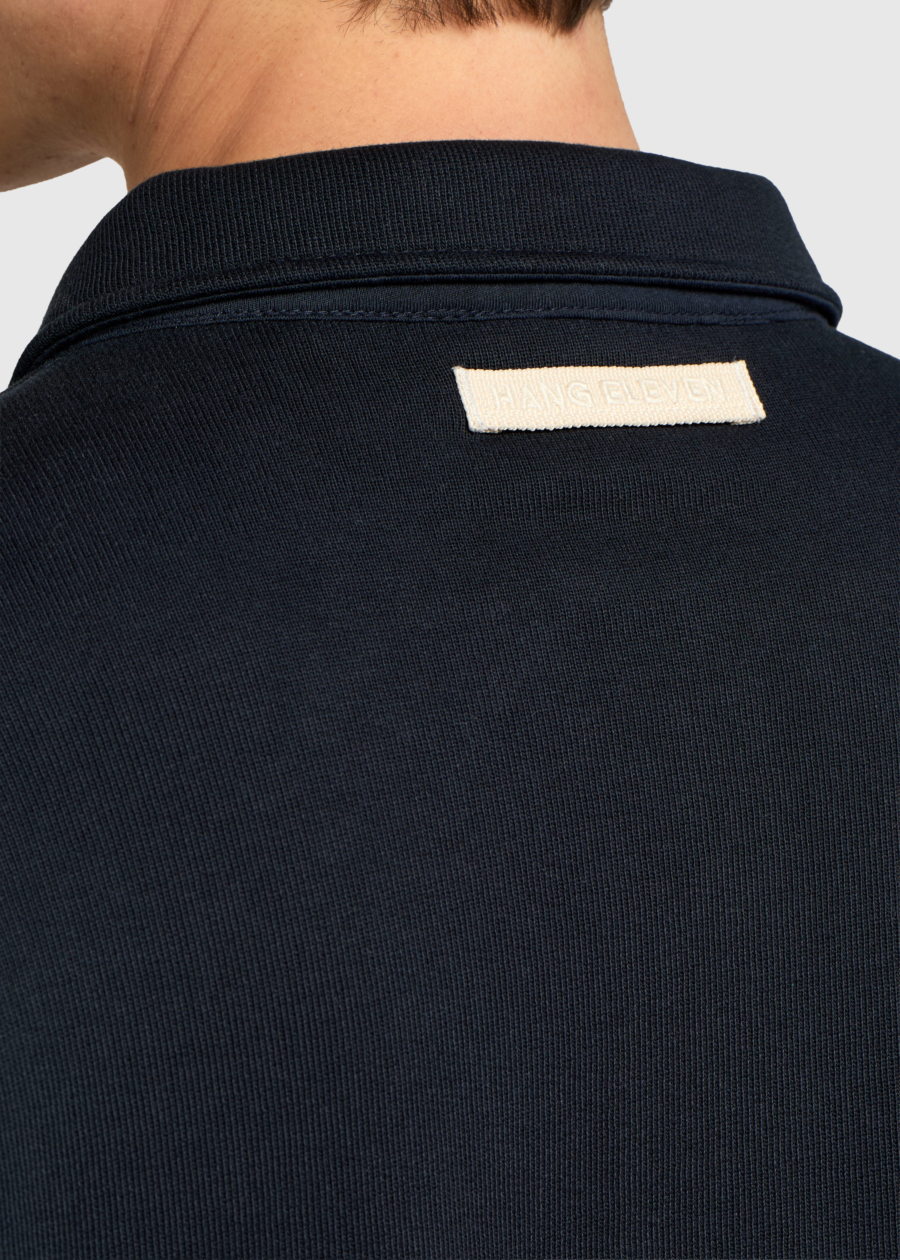 Heavy Polo Longsleeve - Navy