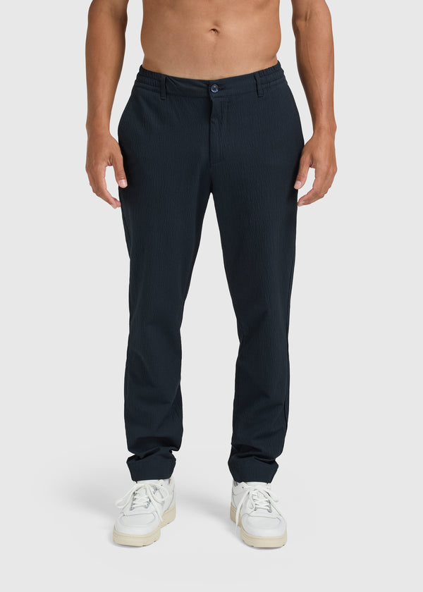 The Seersucker Trouser - Navy