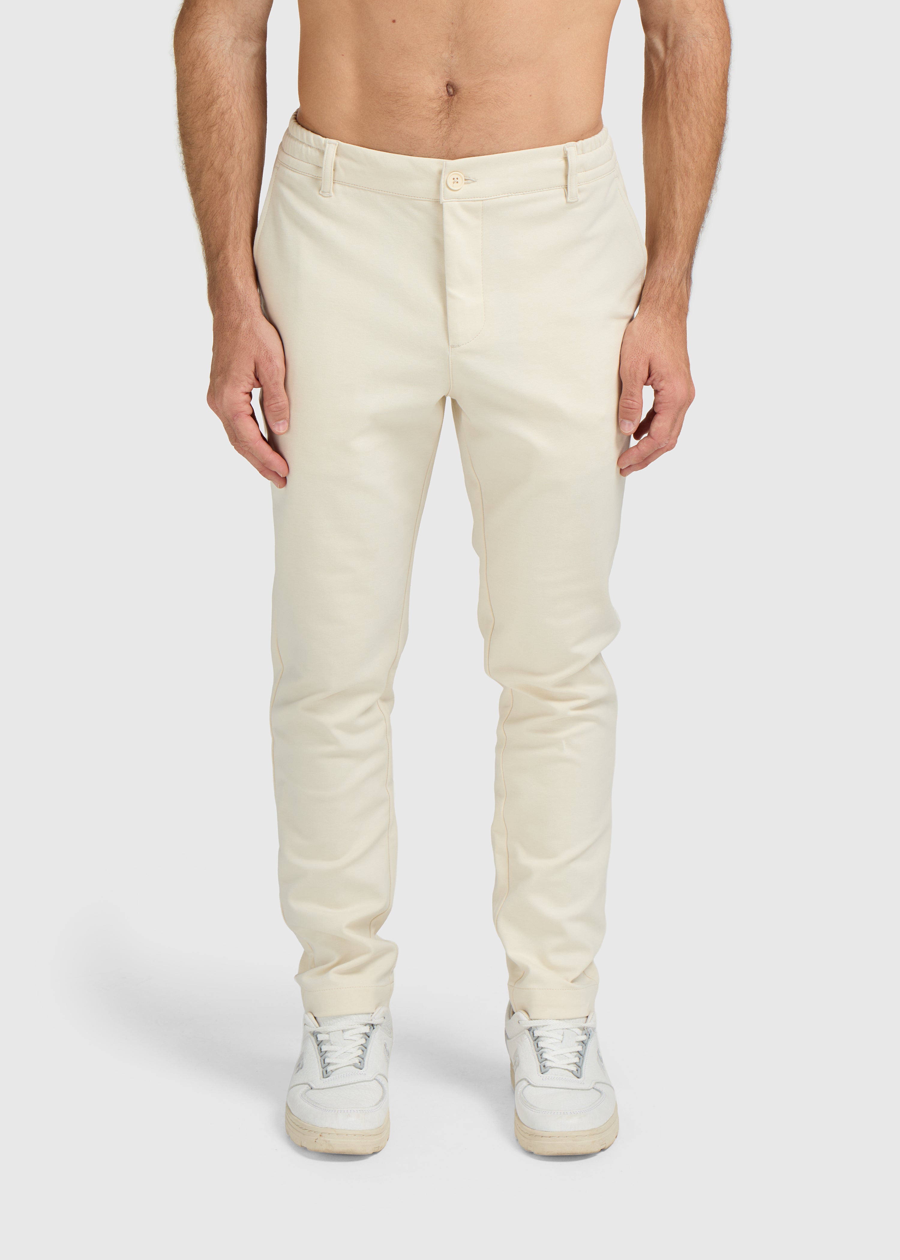 The Comfort Trouser - Ecru