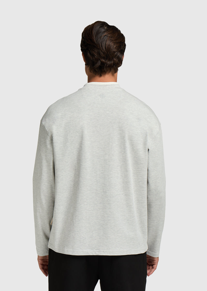 Coast Longsleeve - Grey Melee