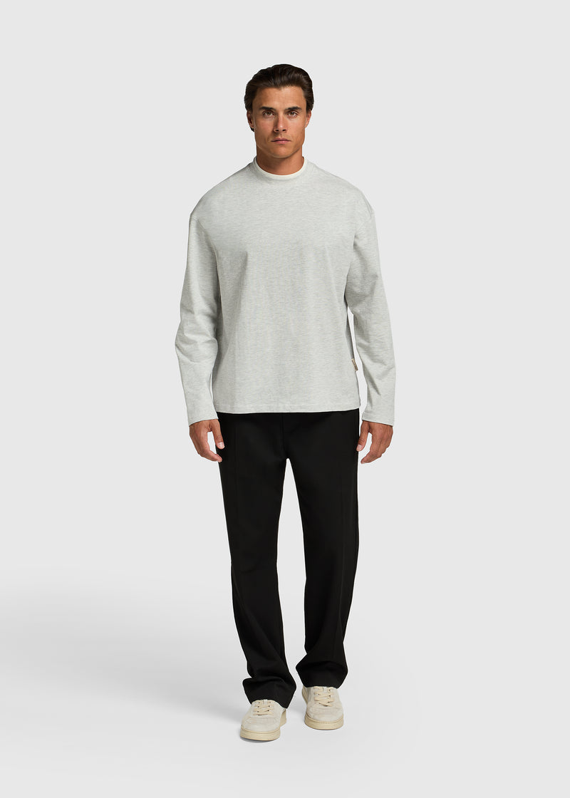 Coast Longsleeve - Grey Melee