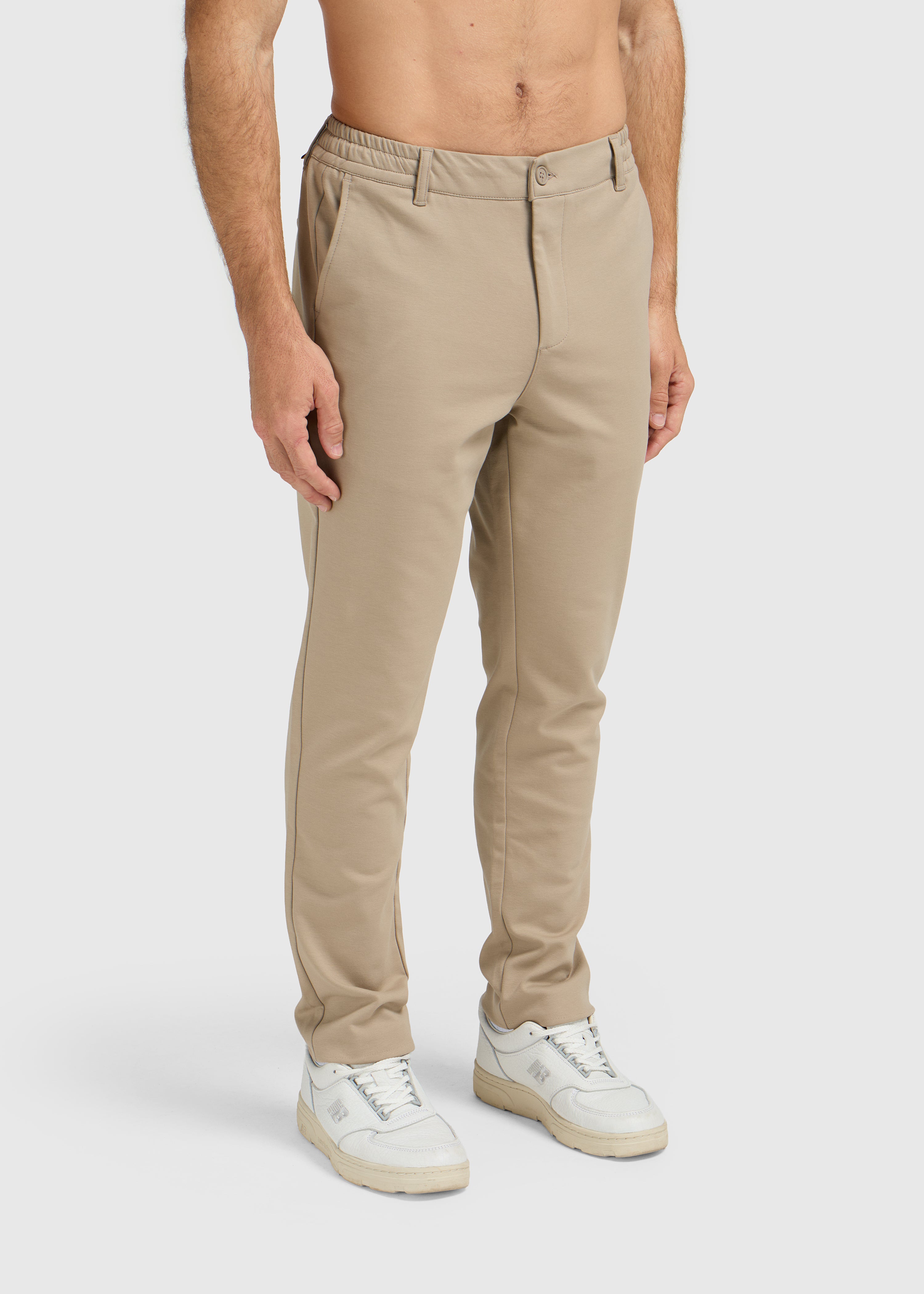 Le pantalon confort - Taupe