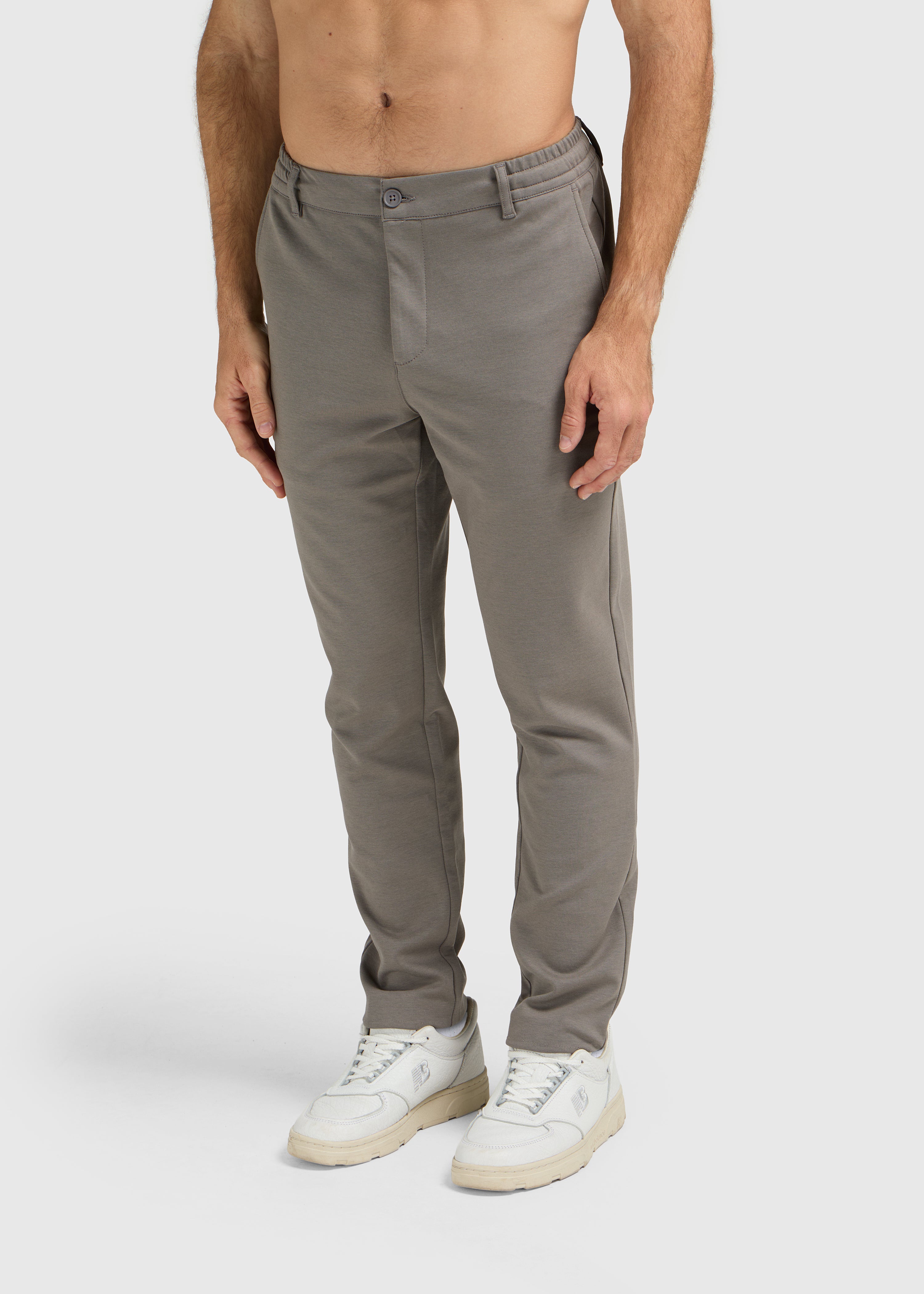 Le pantalon confort - Gris pierre