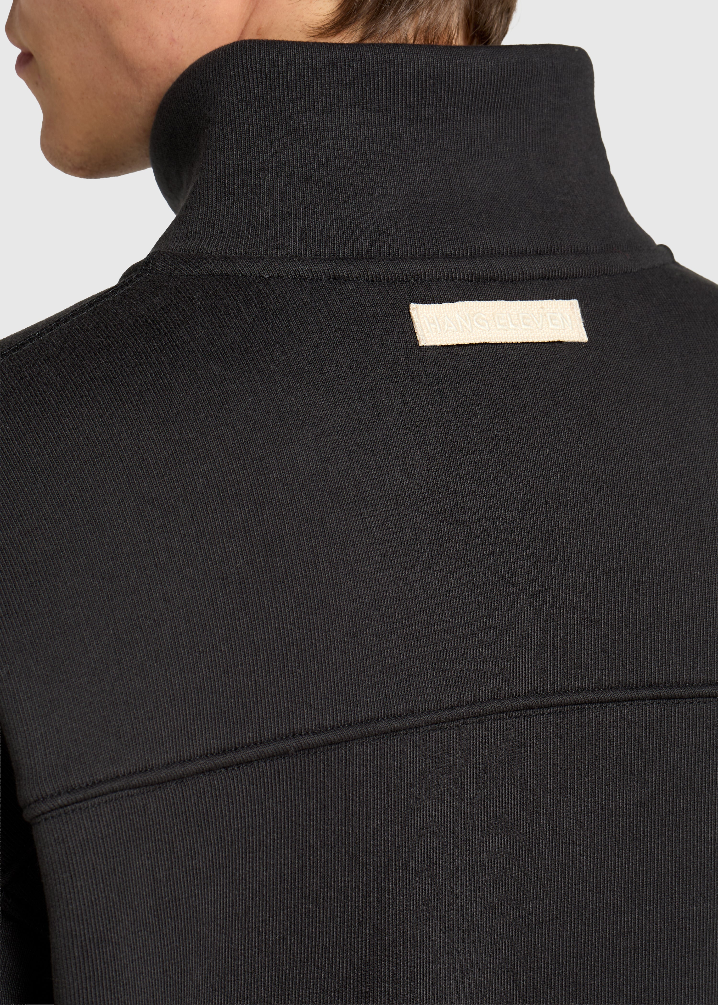 Heavy Full Zip - Midnight Black