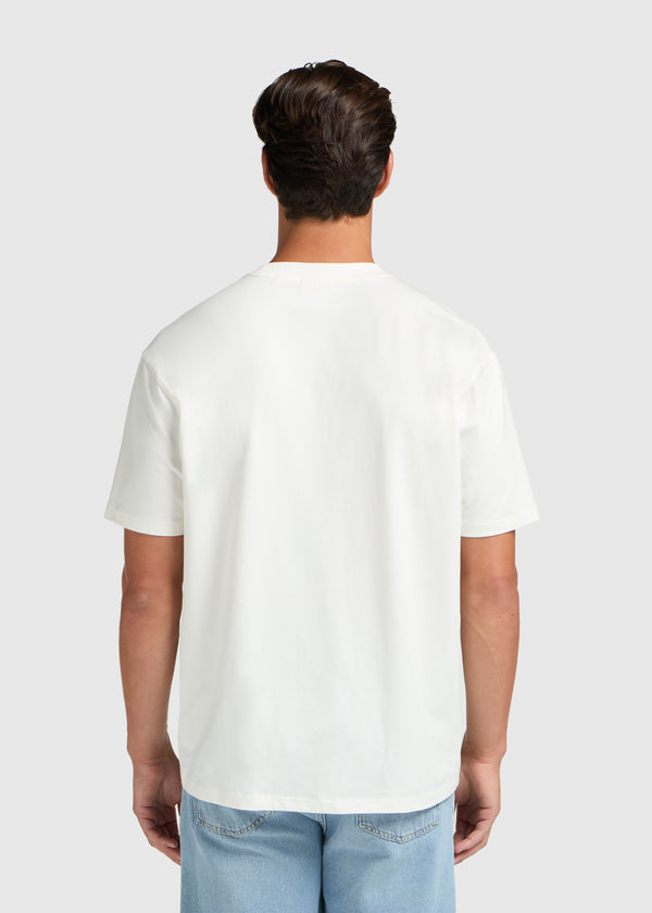 Clean Basic Tee - Cloud dancer
