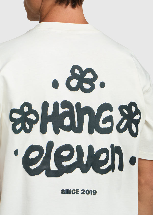 Retro Bloom Tee - Off White