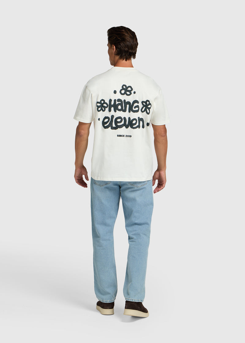 Retro Bloom Tee - Off White