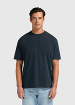 Clean Basic Tee - Navy Blue
