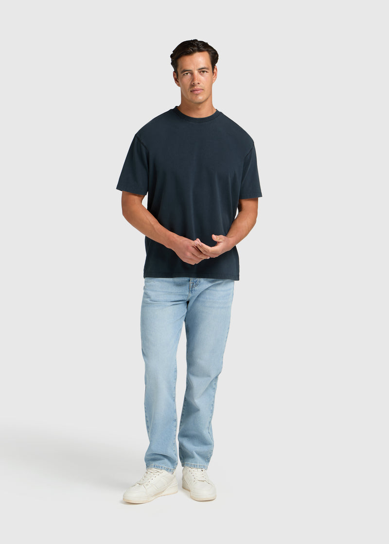 Clean Basic Tee - Navy Blue
