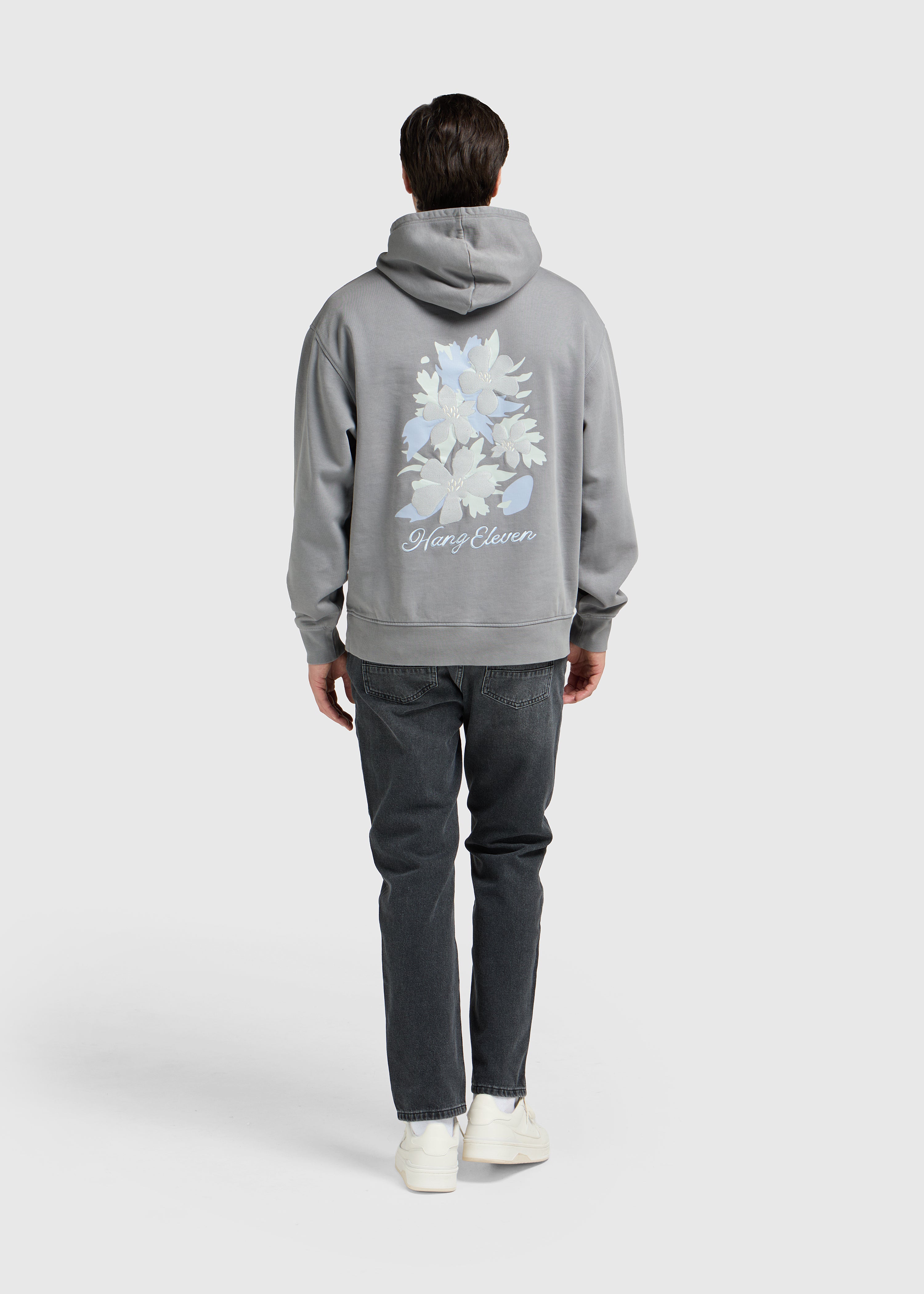 Blossom Hoodie - Stone Grey