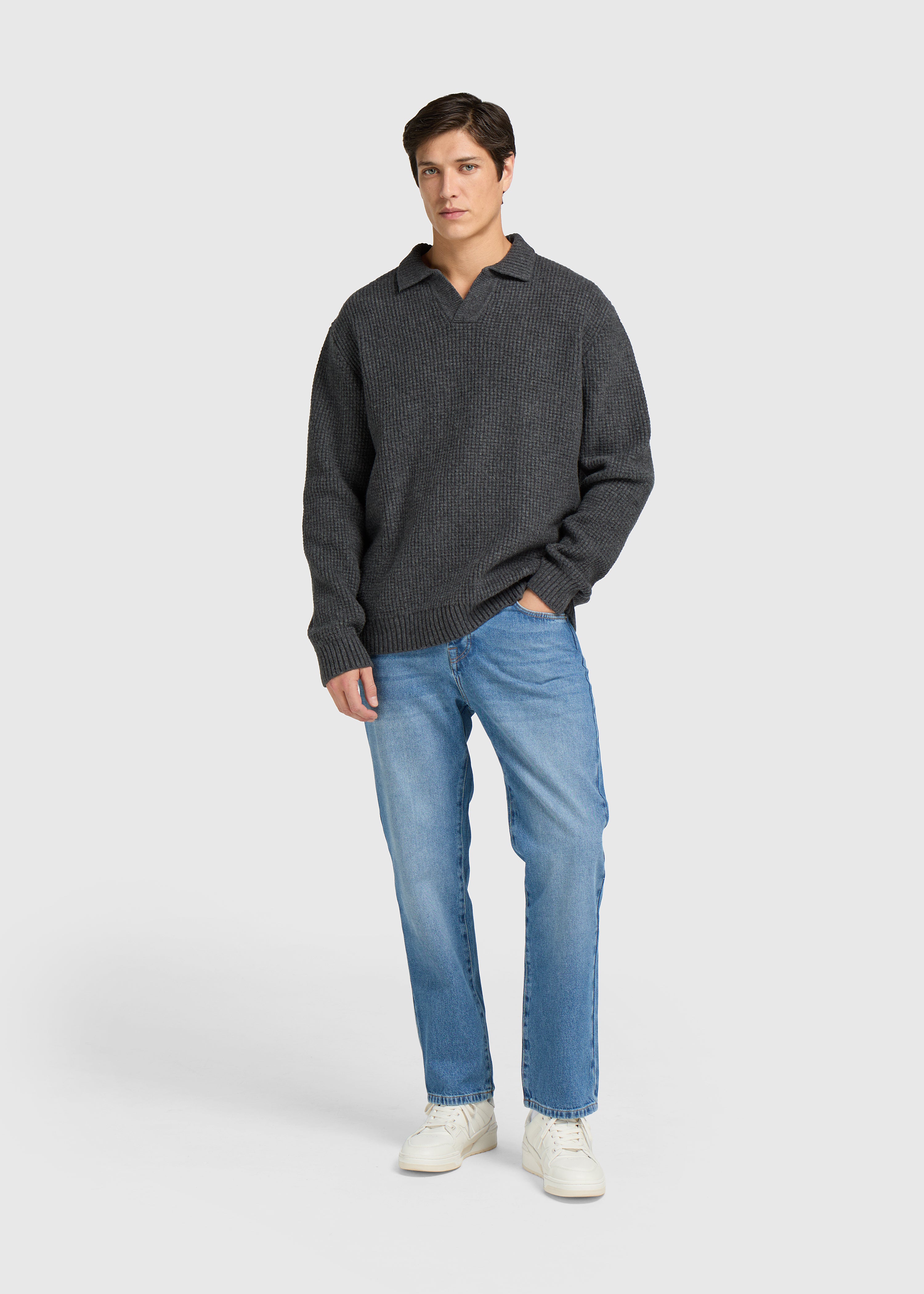 Heavy Riva Polo - Anthracite