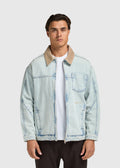 Ozzy Denim Jacket - Washed Blue