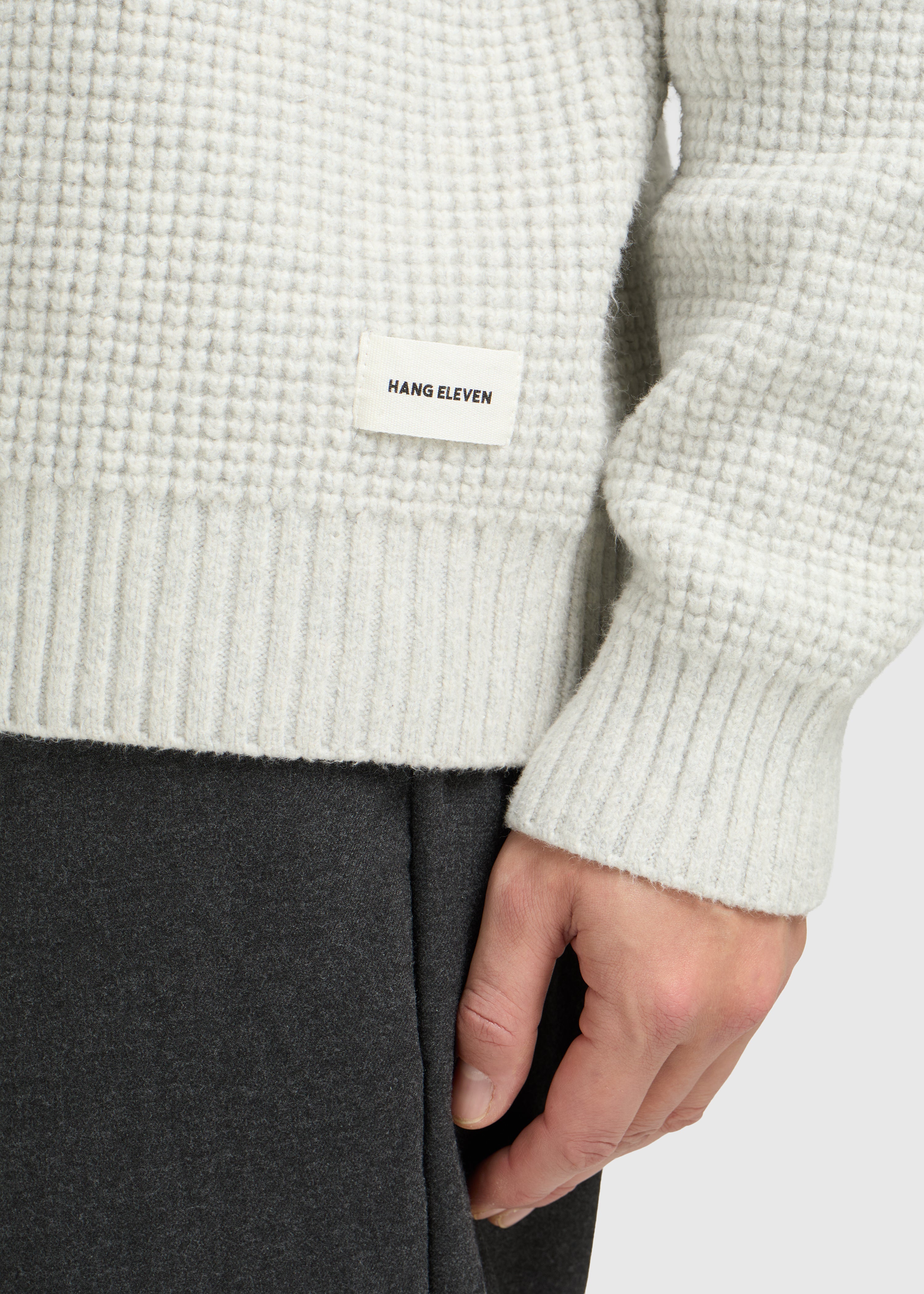 Heavy Structure Polo - Grey Melee