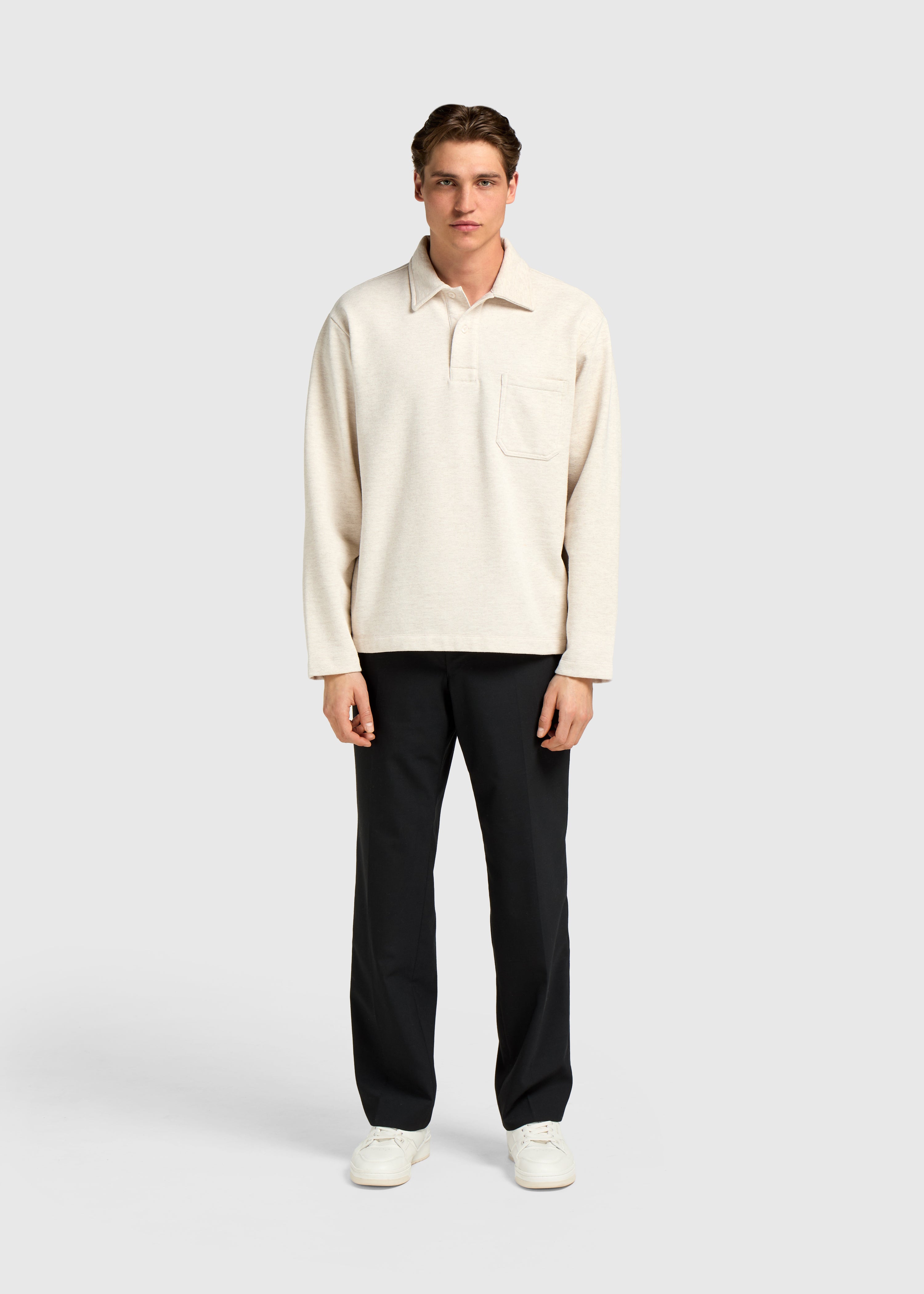 Heavy Pocket Polo - Sand