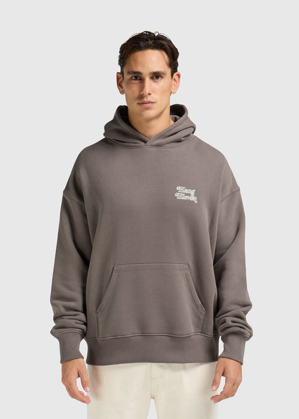 Heavy Signature Hoodie - Anthracite