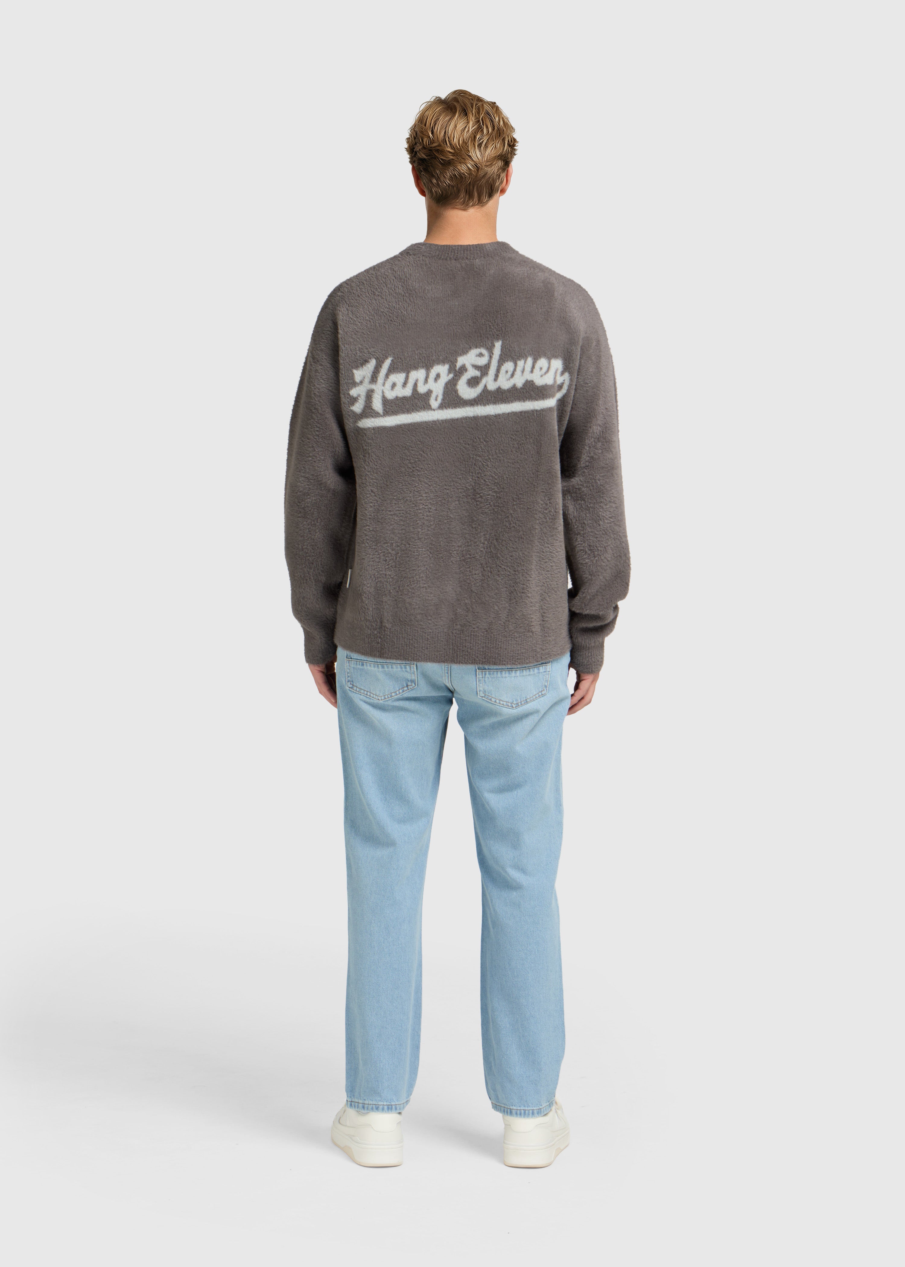 Hairy Brand Crewneck - Anthracite