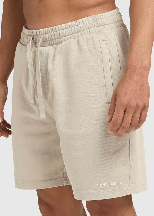 Washed Essential Sweat Short - Dove
