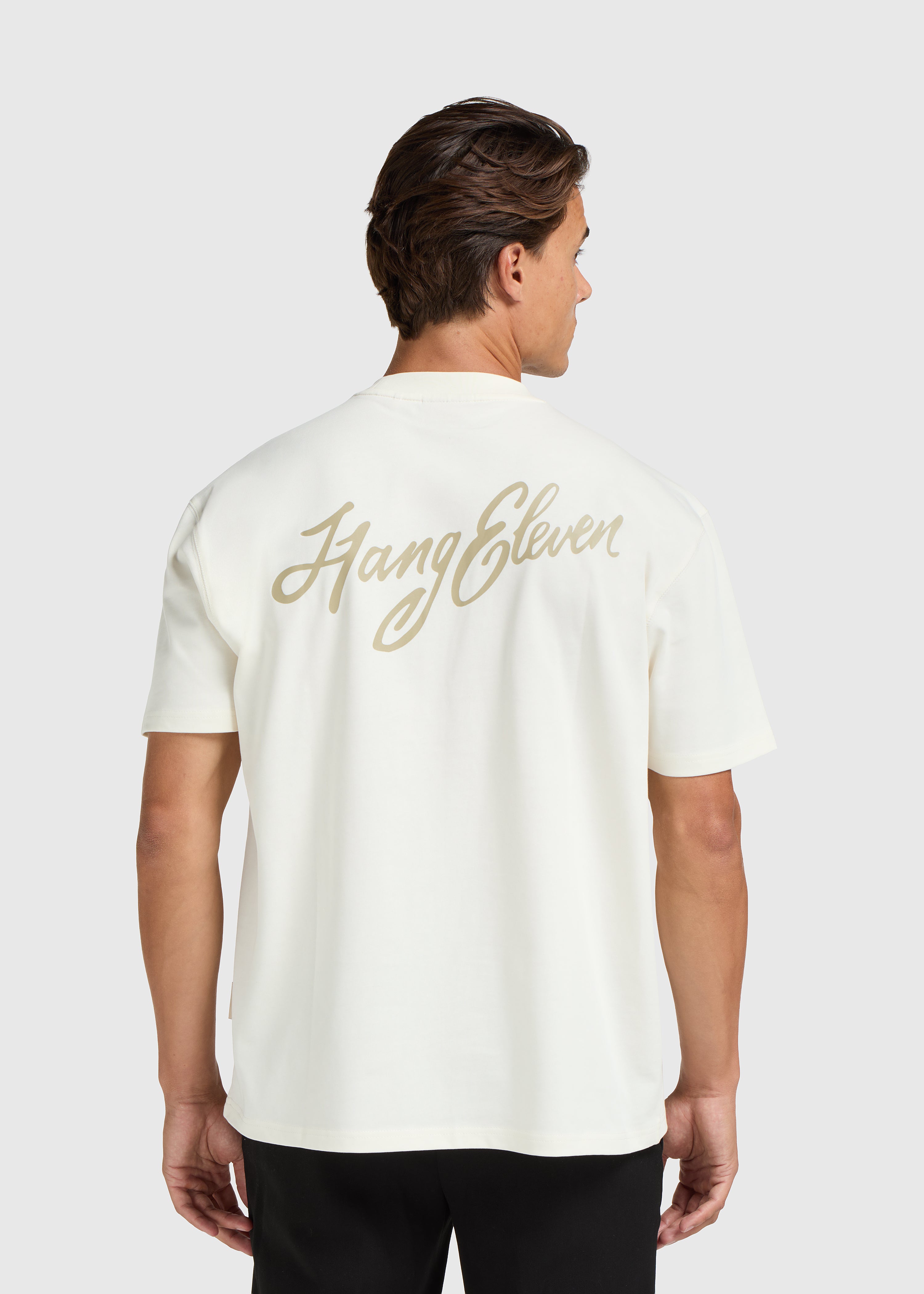 Cursive Tee - Off White