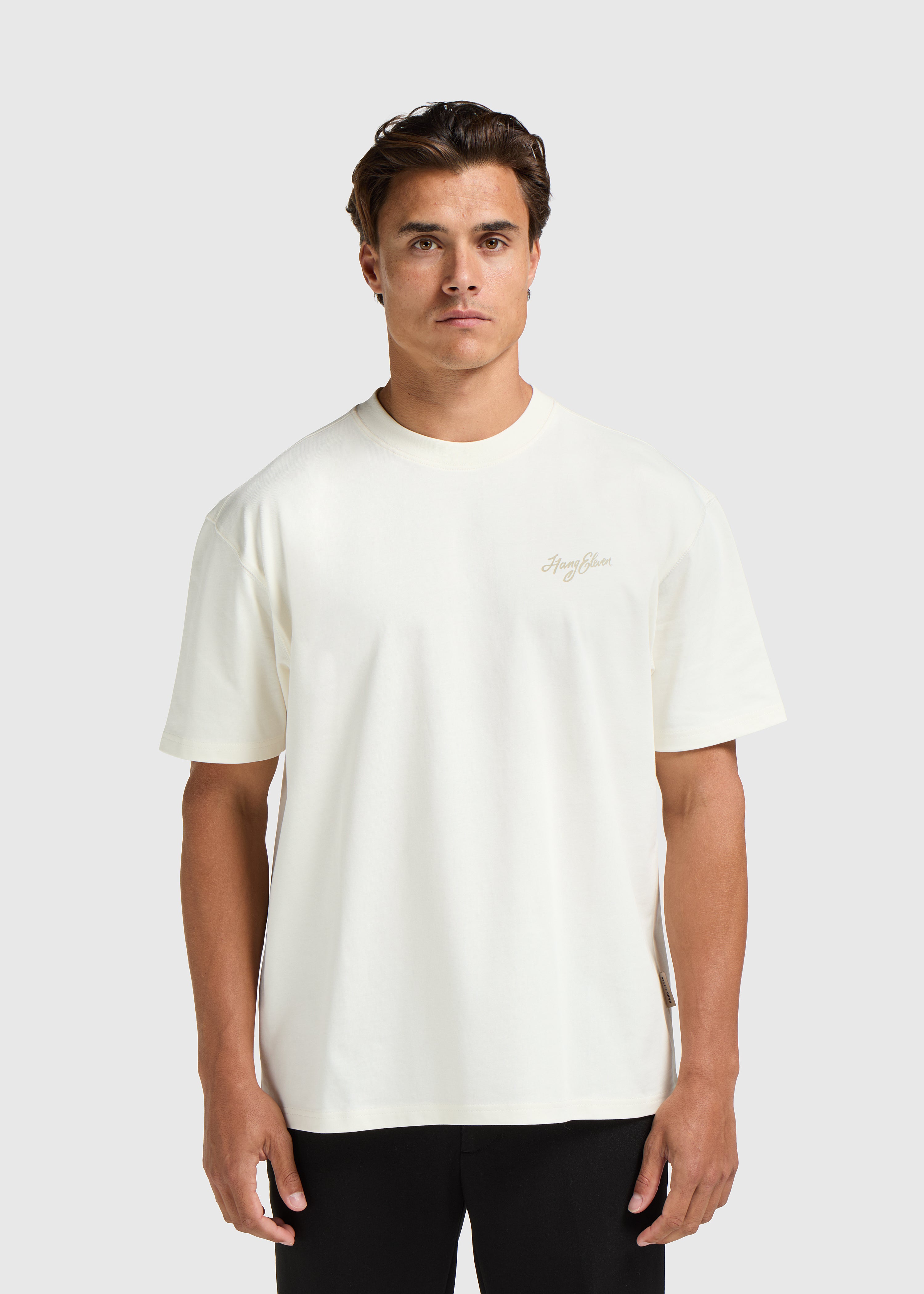 Cursive Tee - Off White