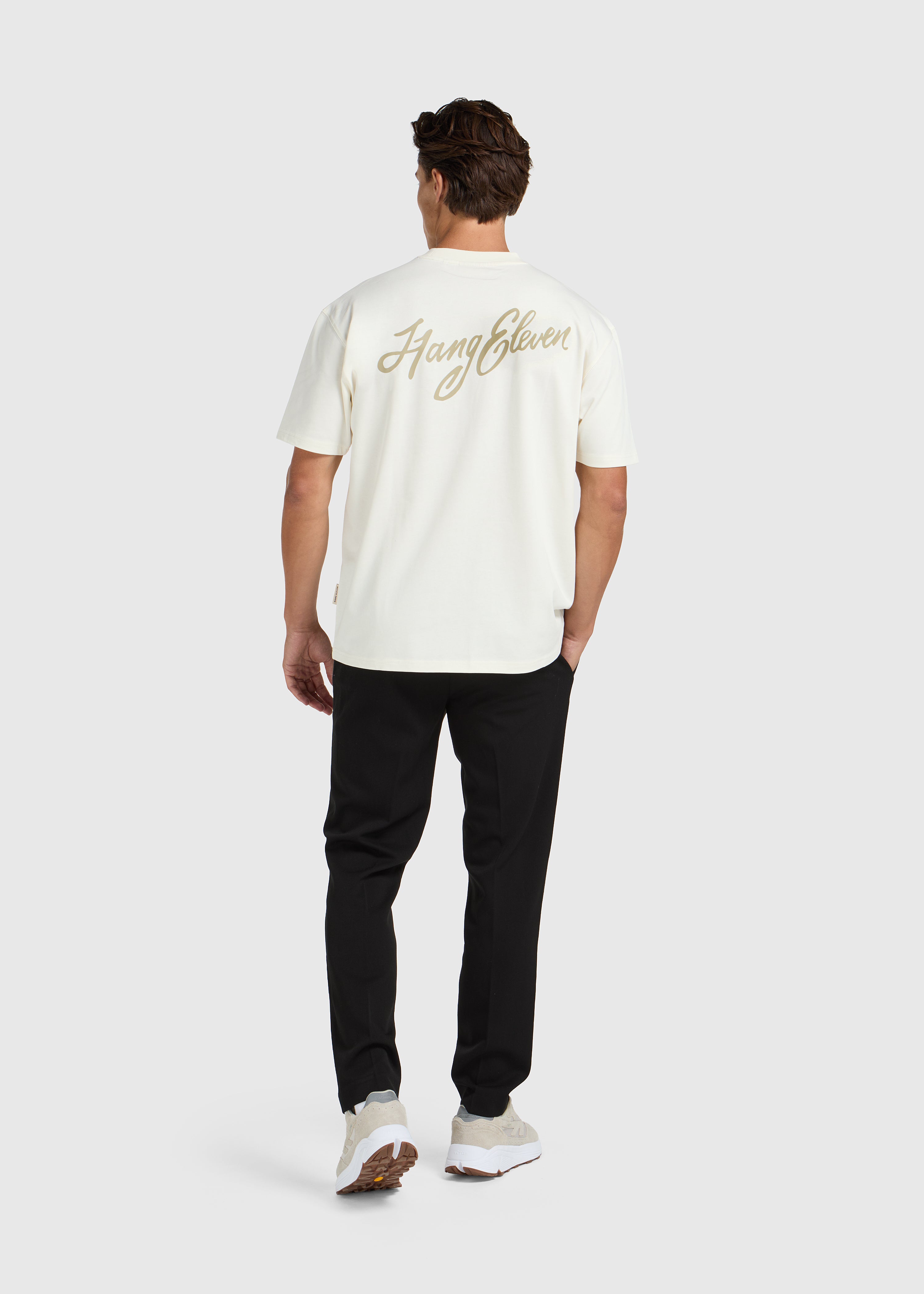 Cursive Tee - Off White
