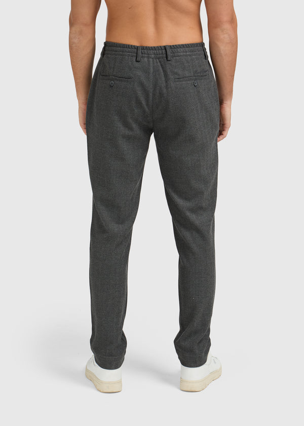 Herringbone Trouser - Anthracite