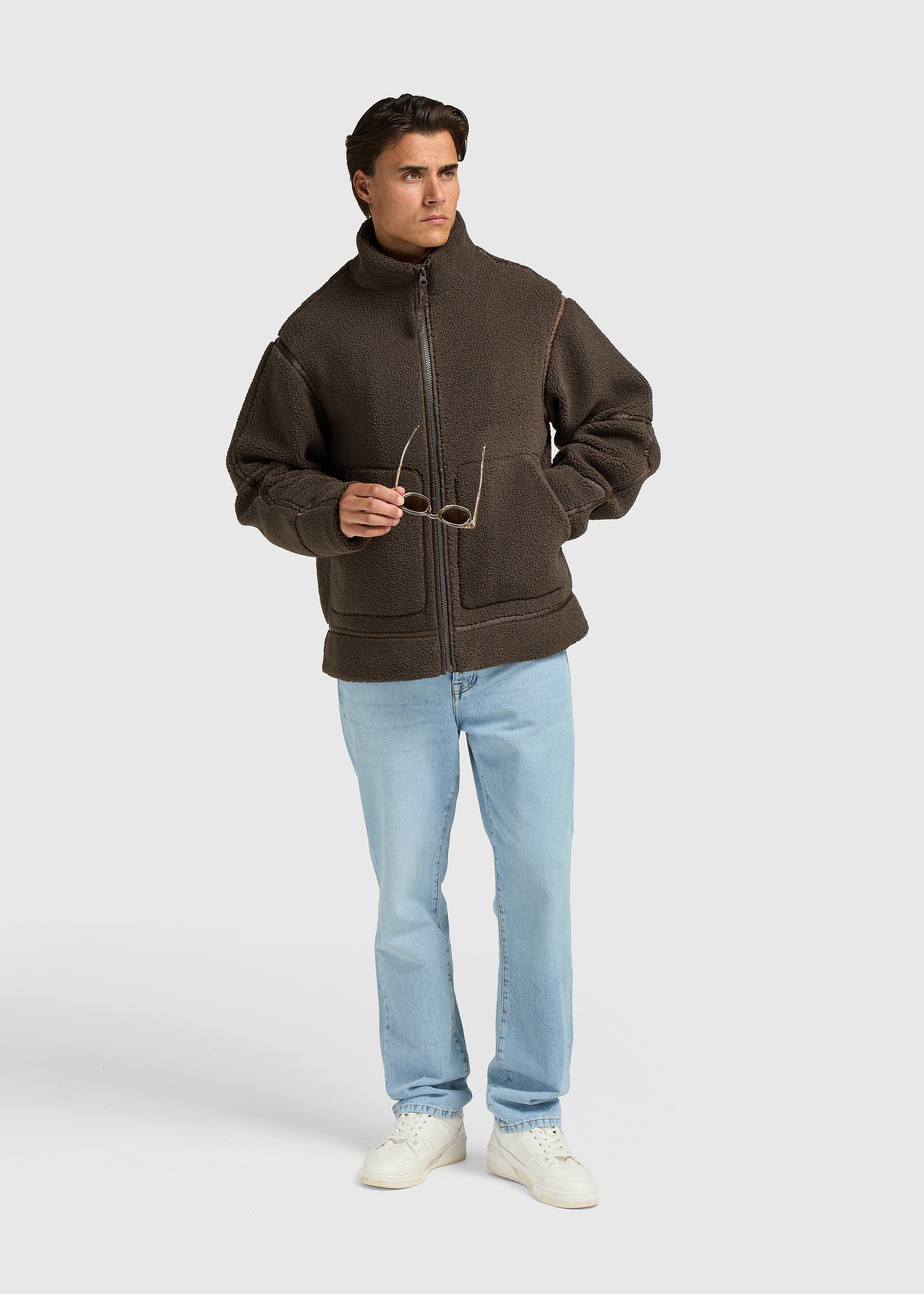 Teddy Tape Jacket - Espresso