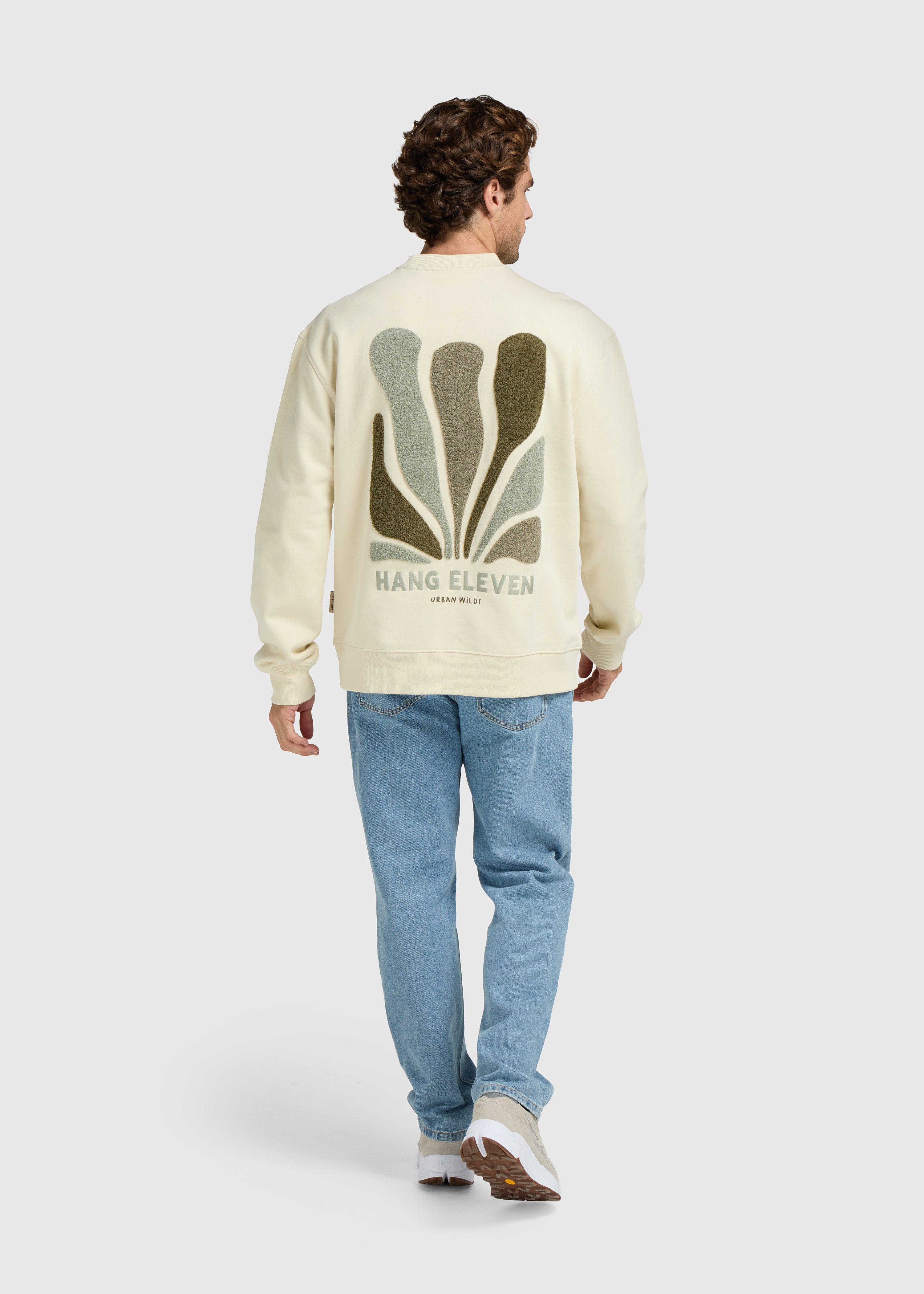 Florae Crewneck - Light Sand