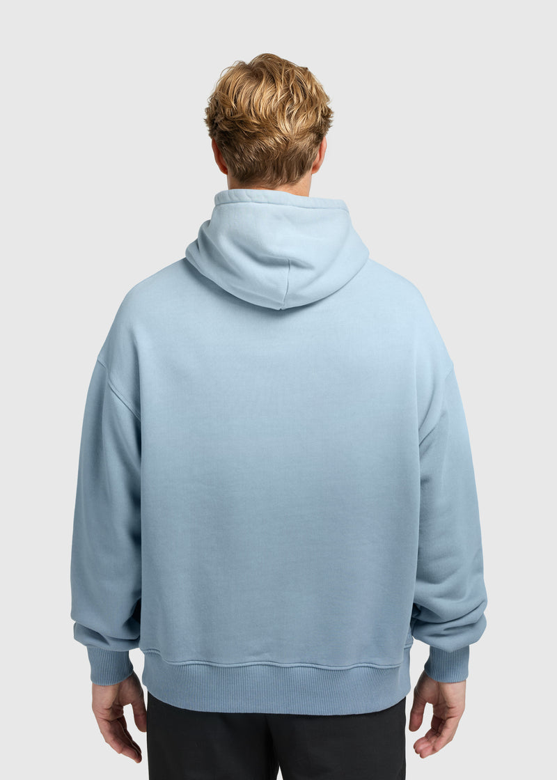 Heavy Gradient Hoodie - Light Blue