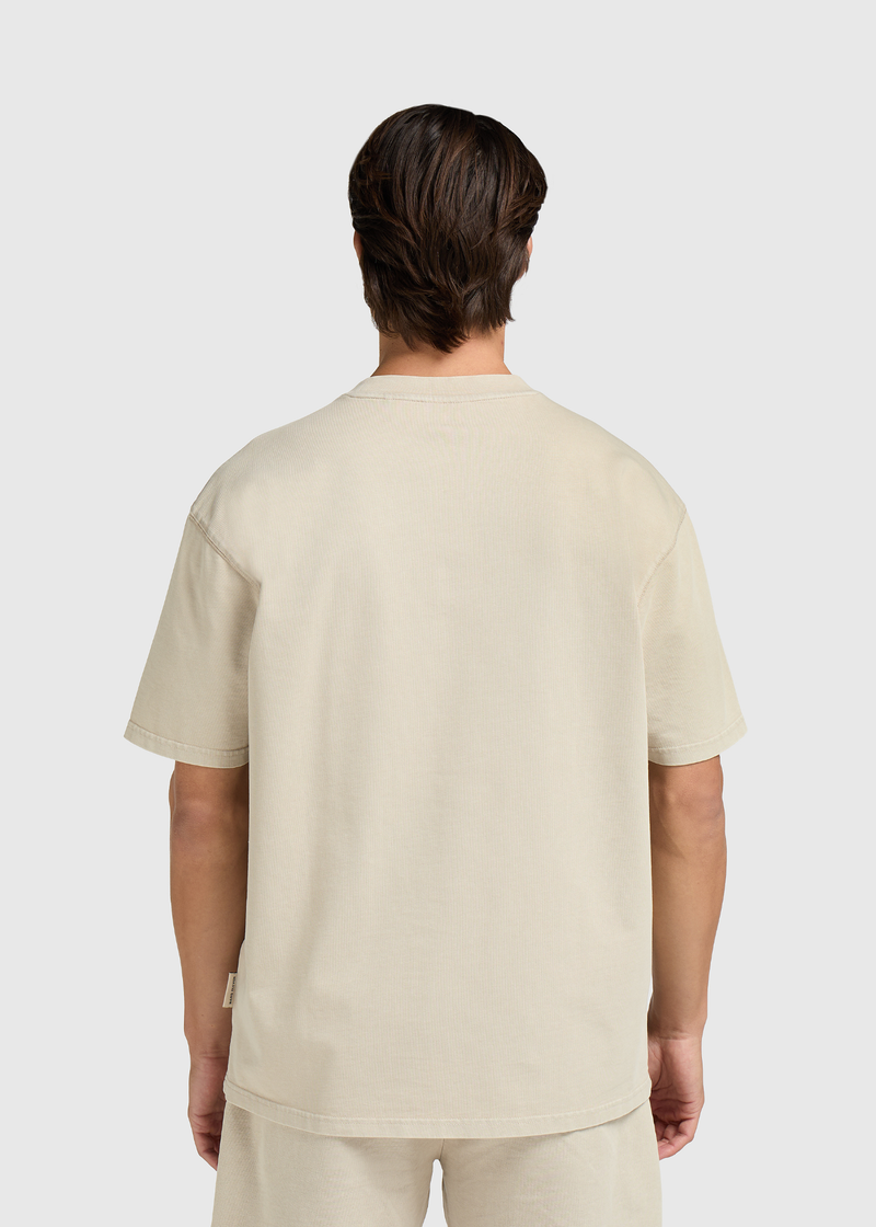 T-shirt essentiel délavé - Bleu dégradé