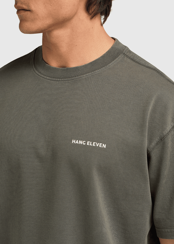 Washed Essential Tee - Chimera Green