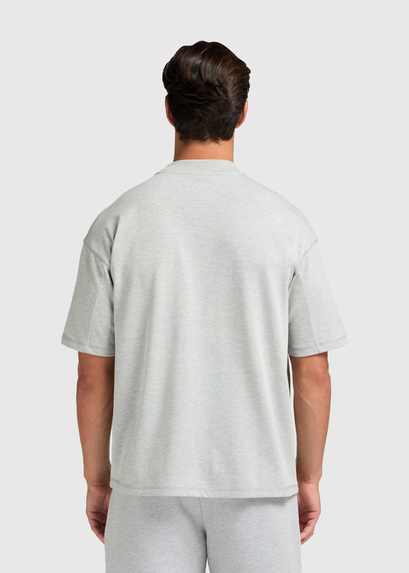 Vintage Washed Tee - Grey Melee