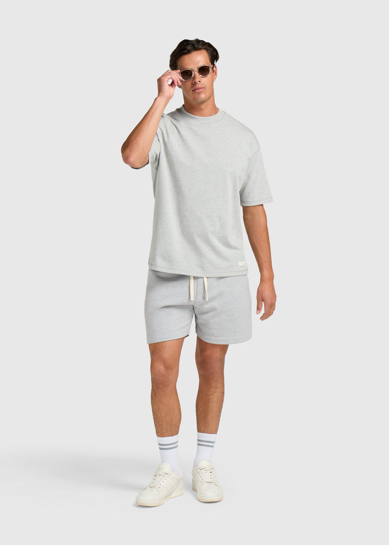 Vintage Washed Tee - Grey Melee
