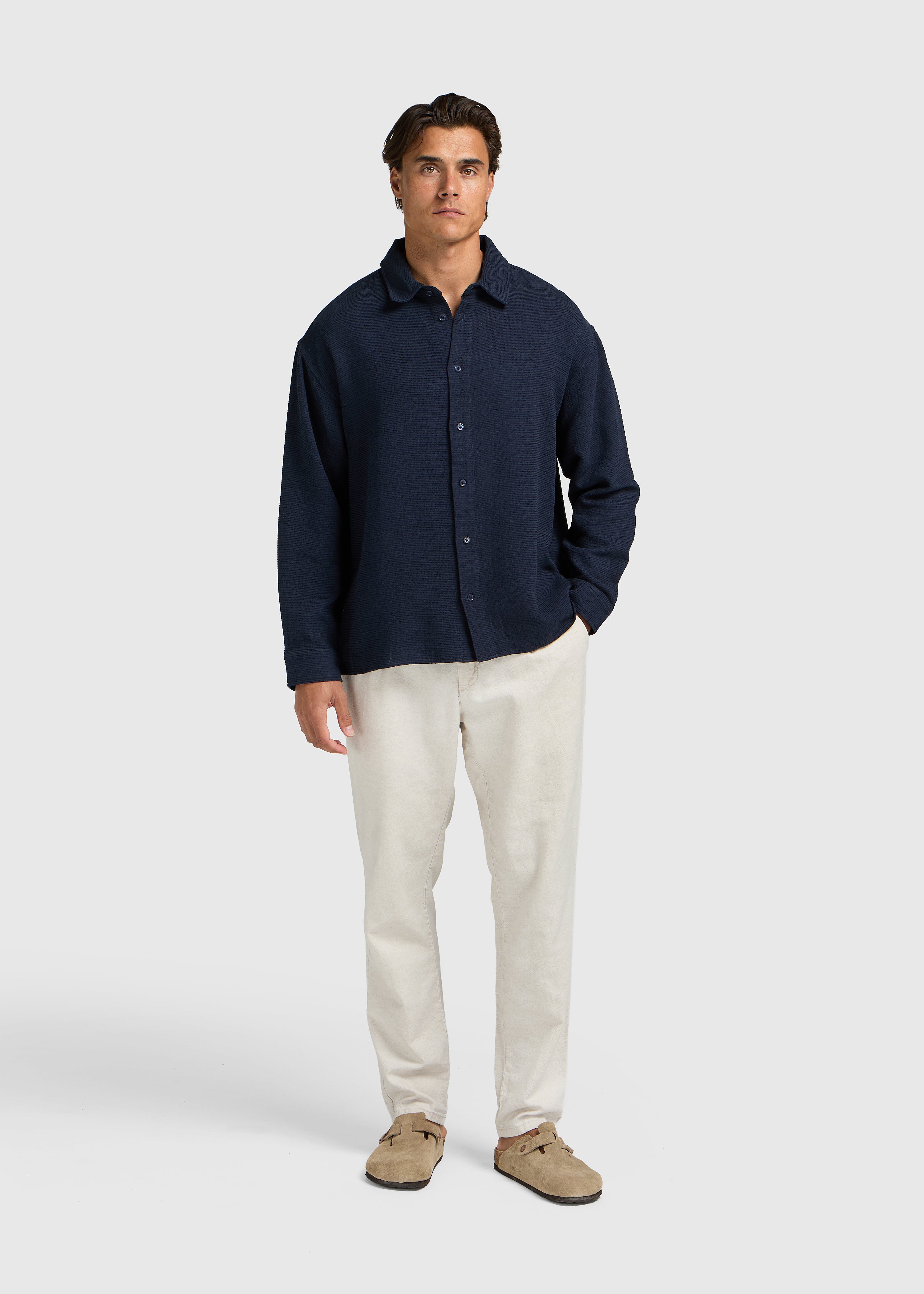 Sam Shirt - Navy Blue