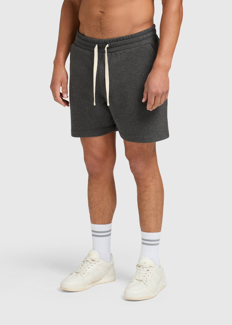 Vintage Washed Sweat Short - Anthracite