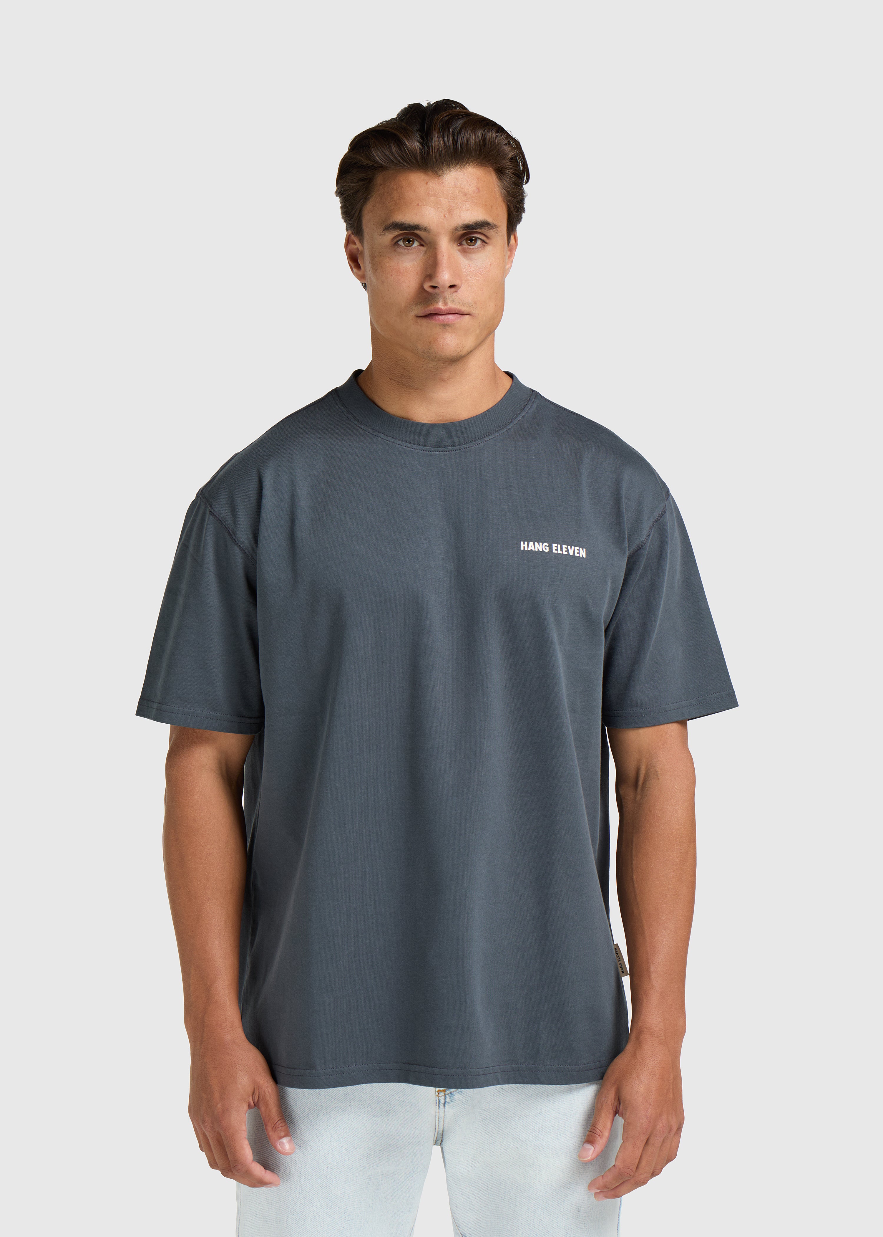 T-shirt botanique - Bleu marine