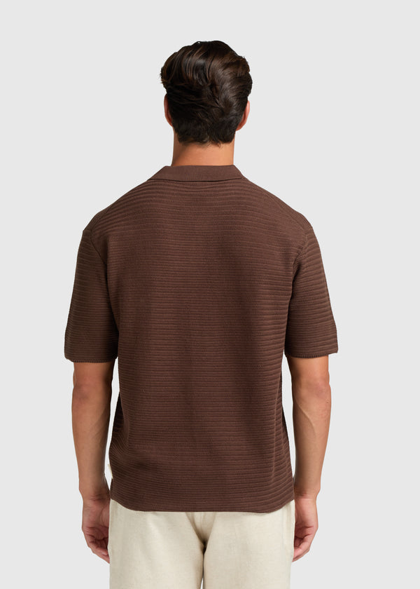 Structure Polo - Brown