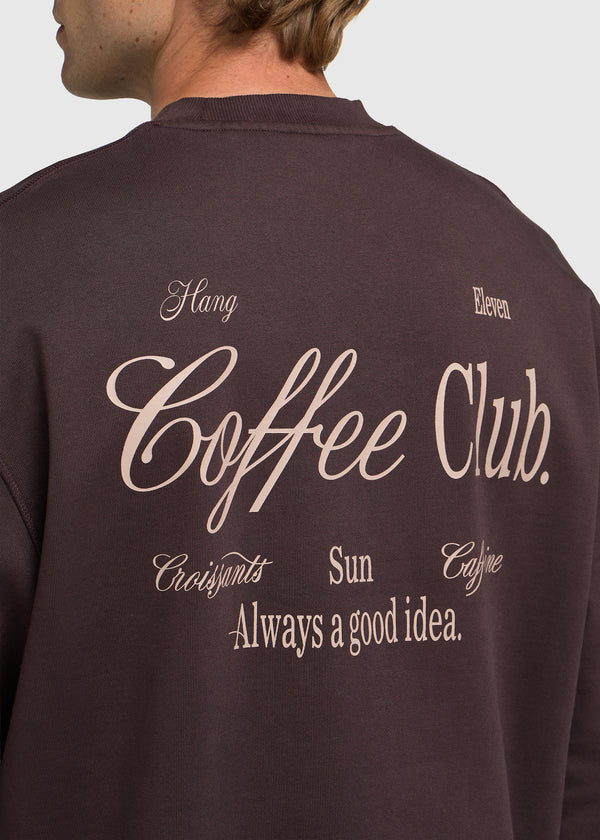 Breakfast Club Crewneck - Bordeaux