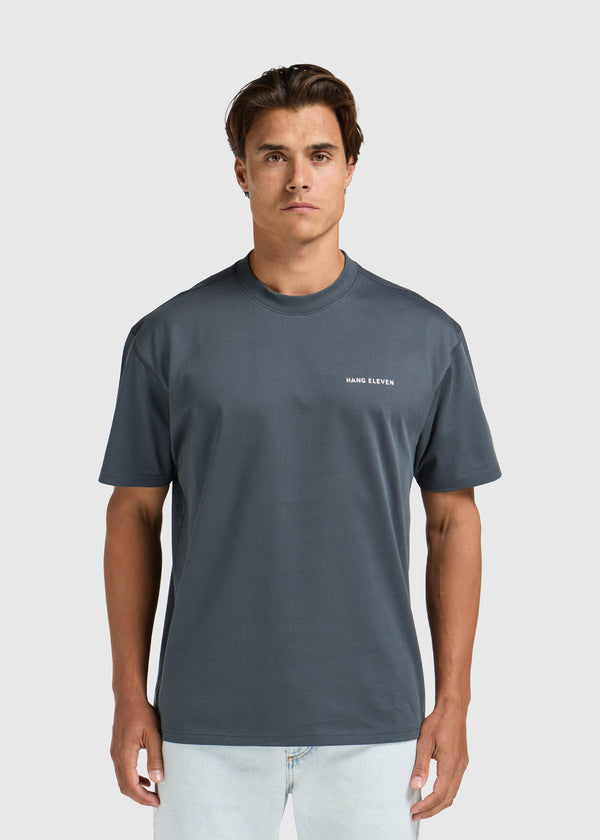 Shop Tee - Ombre Blue