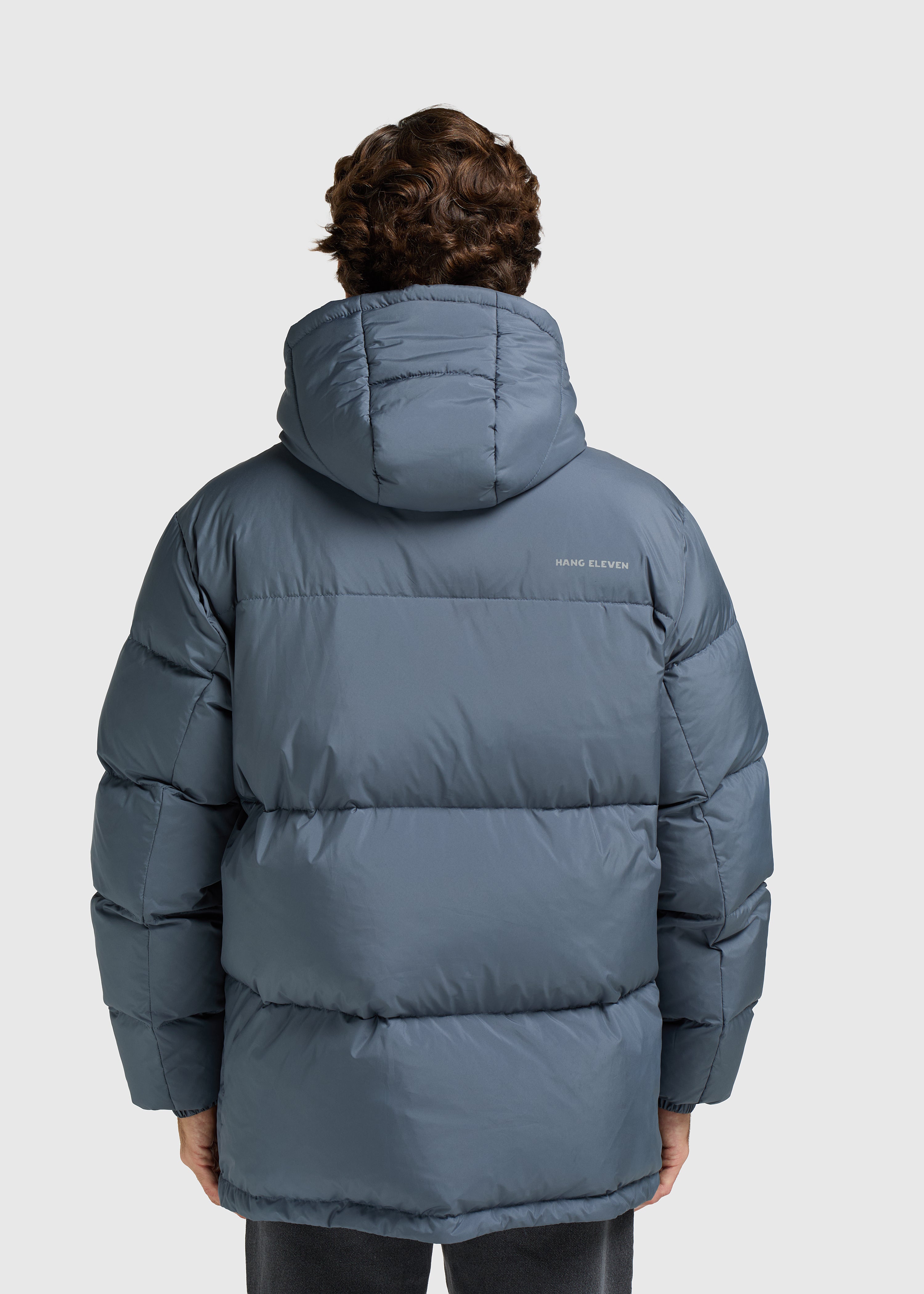 The Mid-Length Down Parka - Ombre Blue
