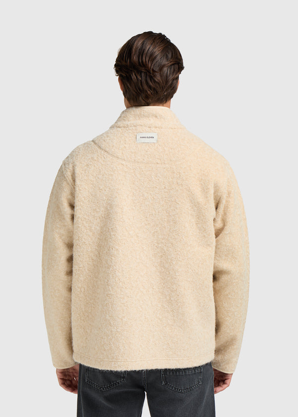 Soft Zip Jacket - Sand