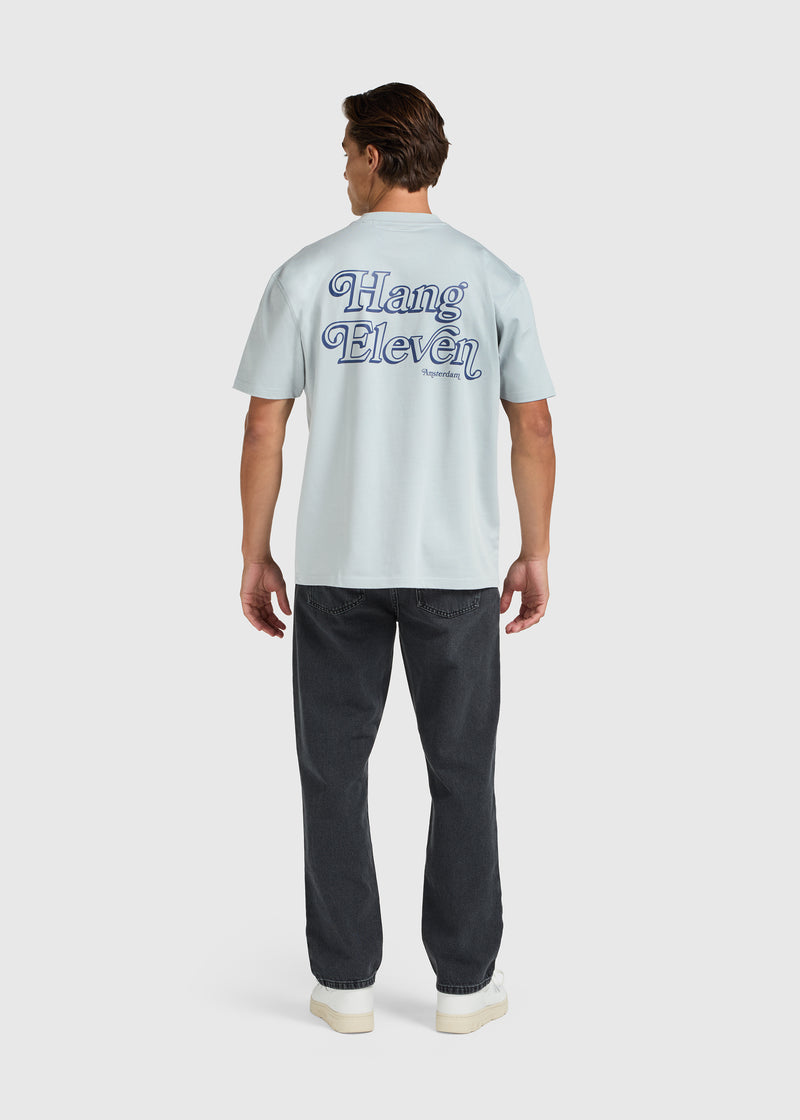 Signature-T-Shirt – Hellblau