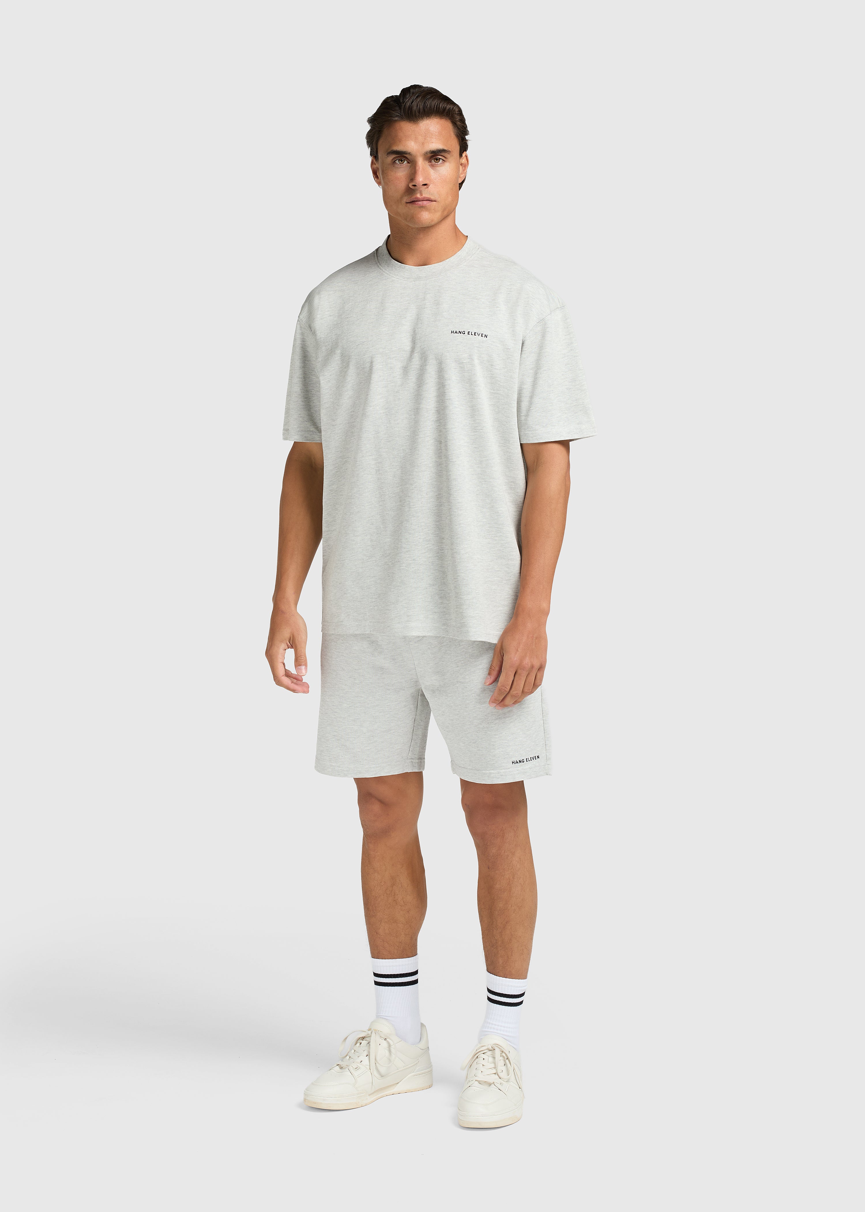 Essential Tee - Grey Melee