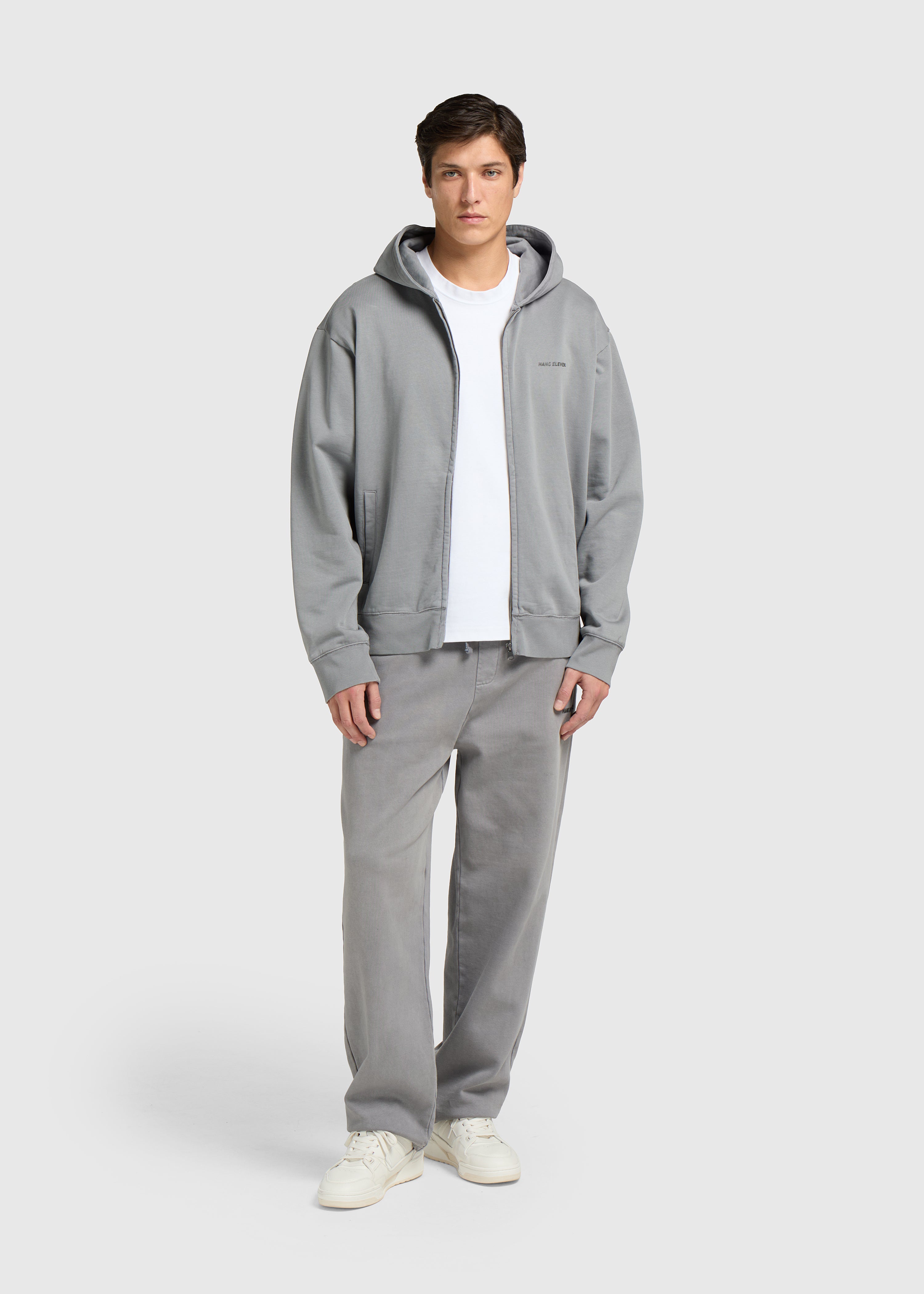 Premium Blanks Full Zip - Grey