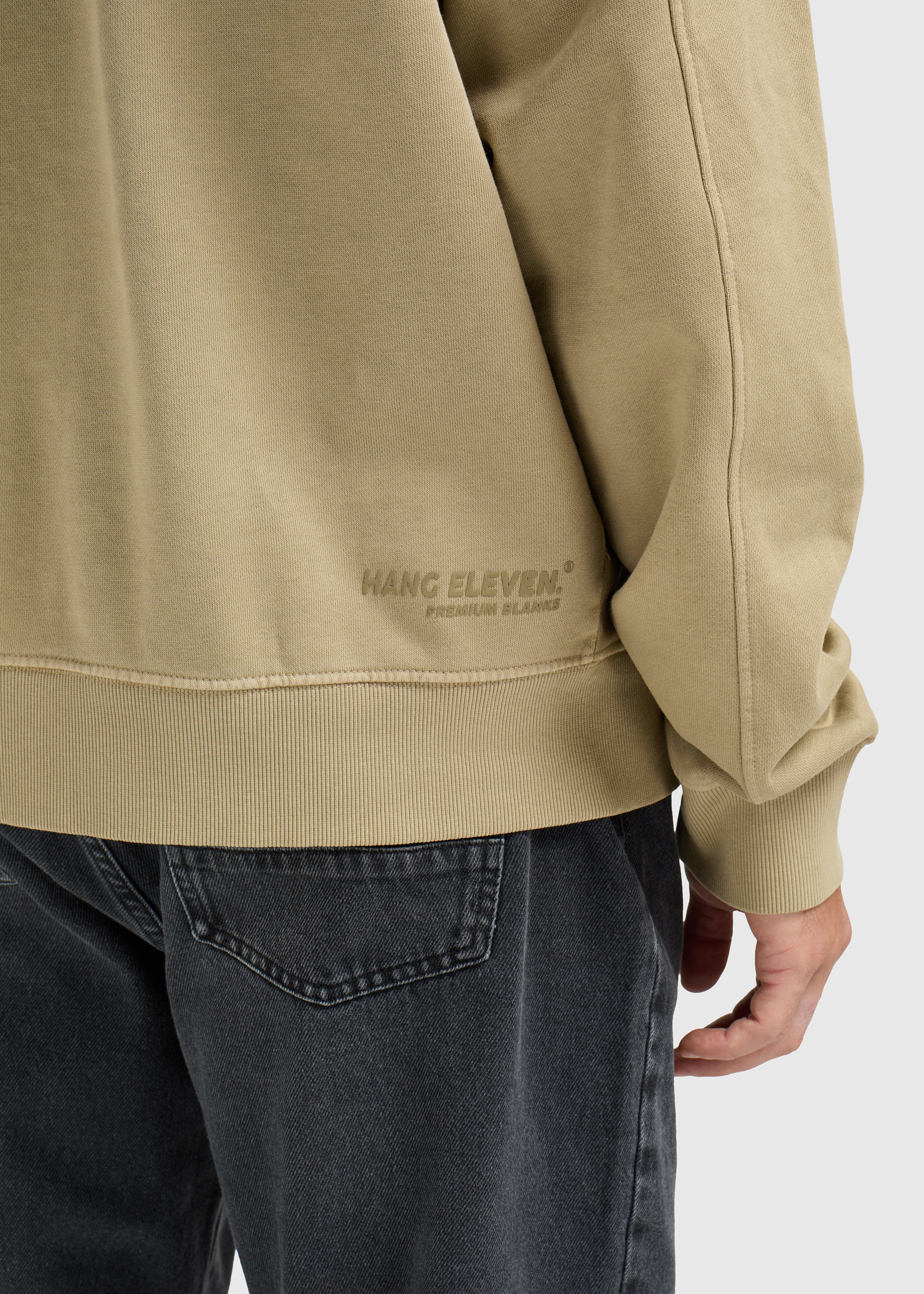 Premium Blanks Crewneck - Slate Green