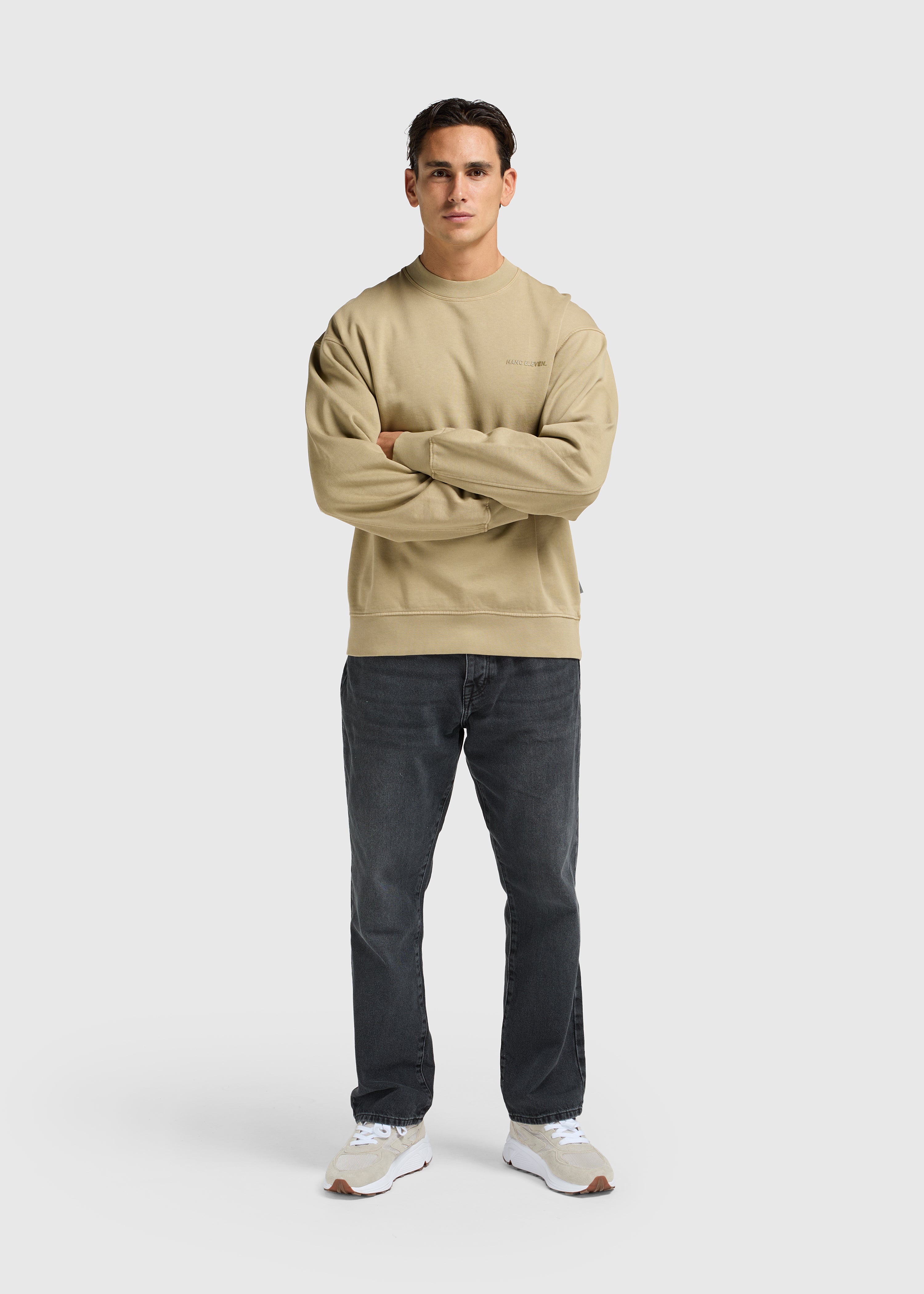 Premium Blanks Crewneck - Slate Green