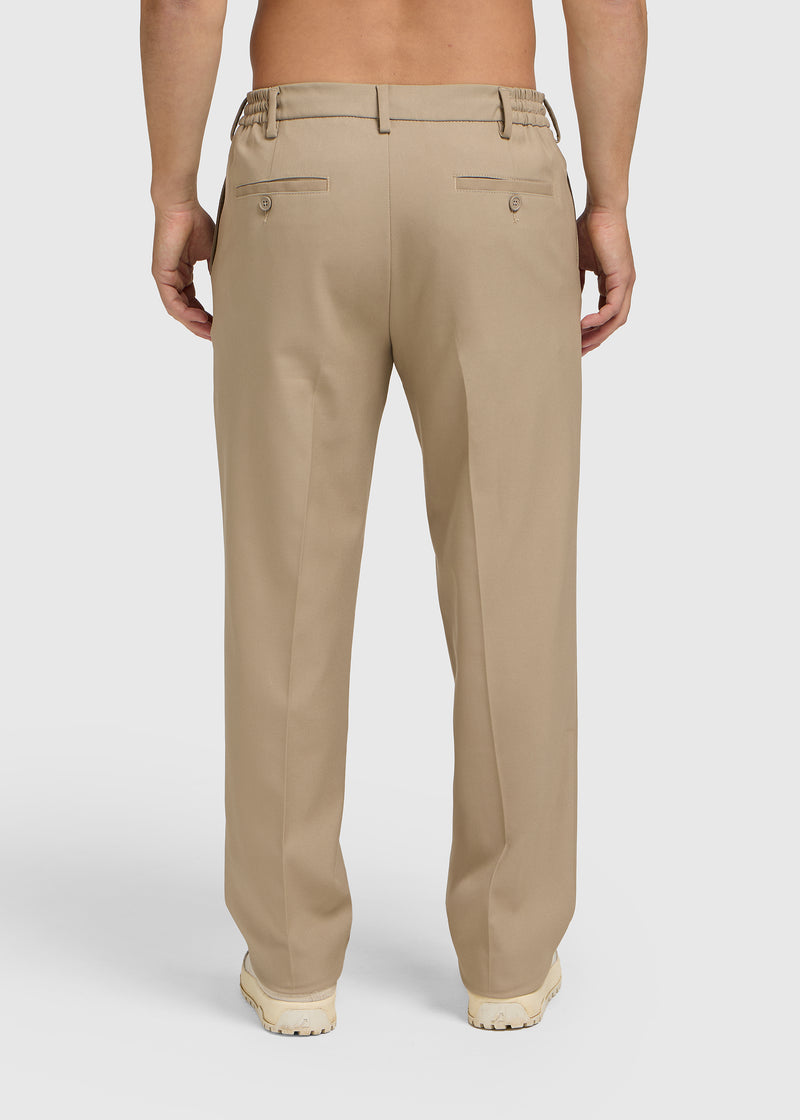 The Pleated Pants - Sand