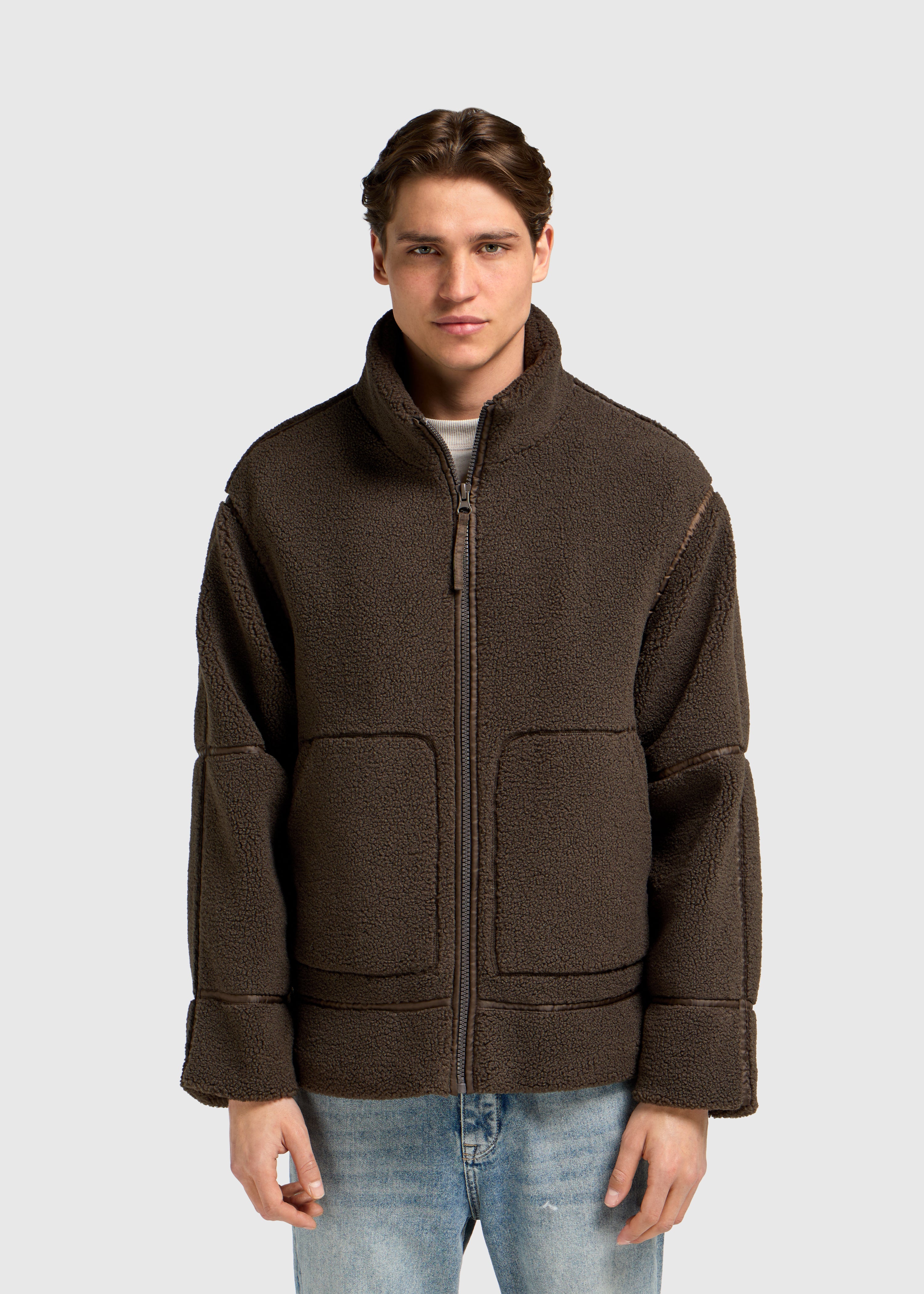 Teddy Tape Jacket - Espresso