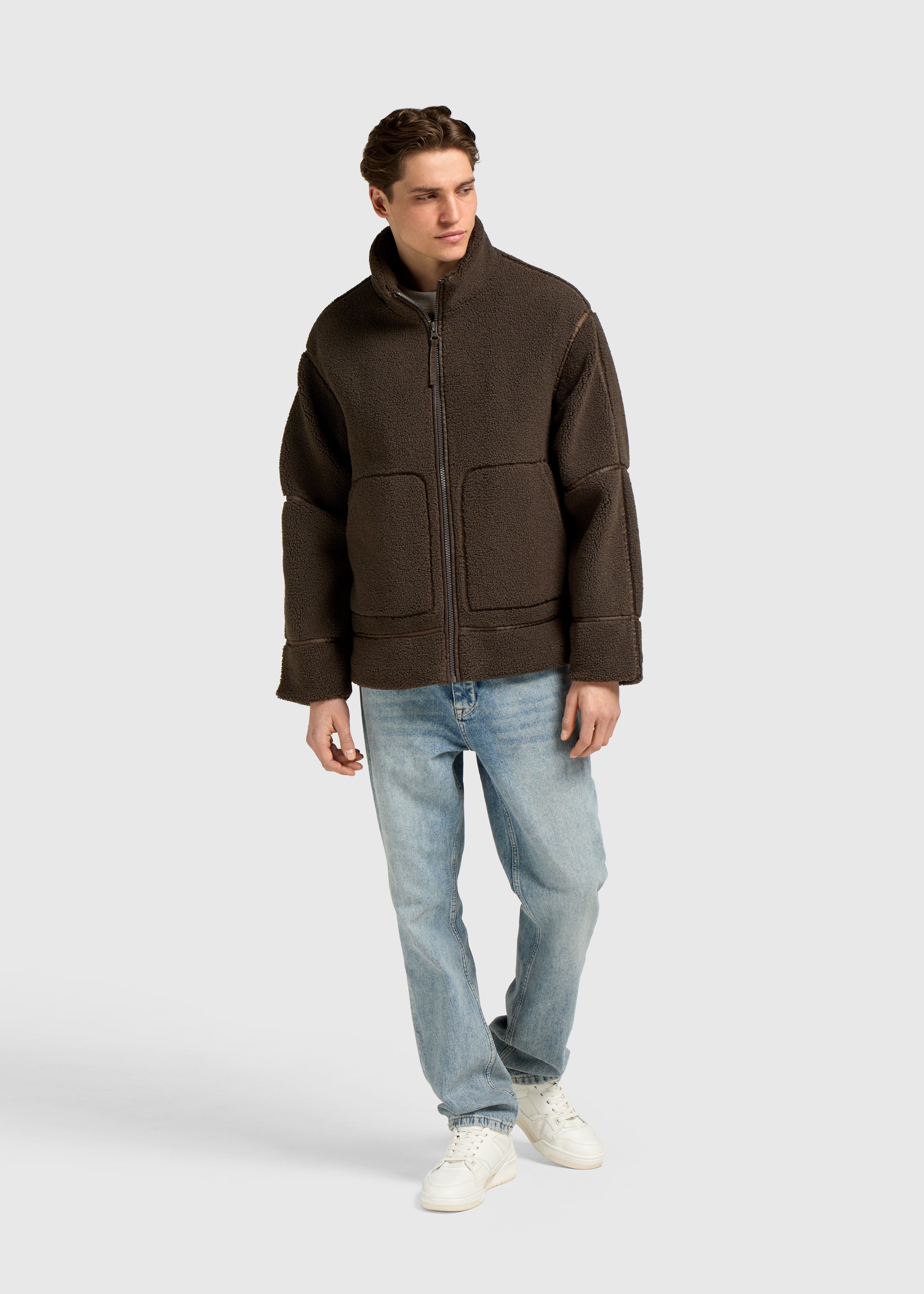 Teddy Tape Jacket - Espresso