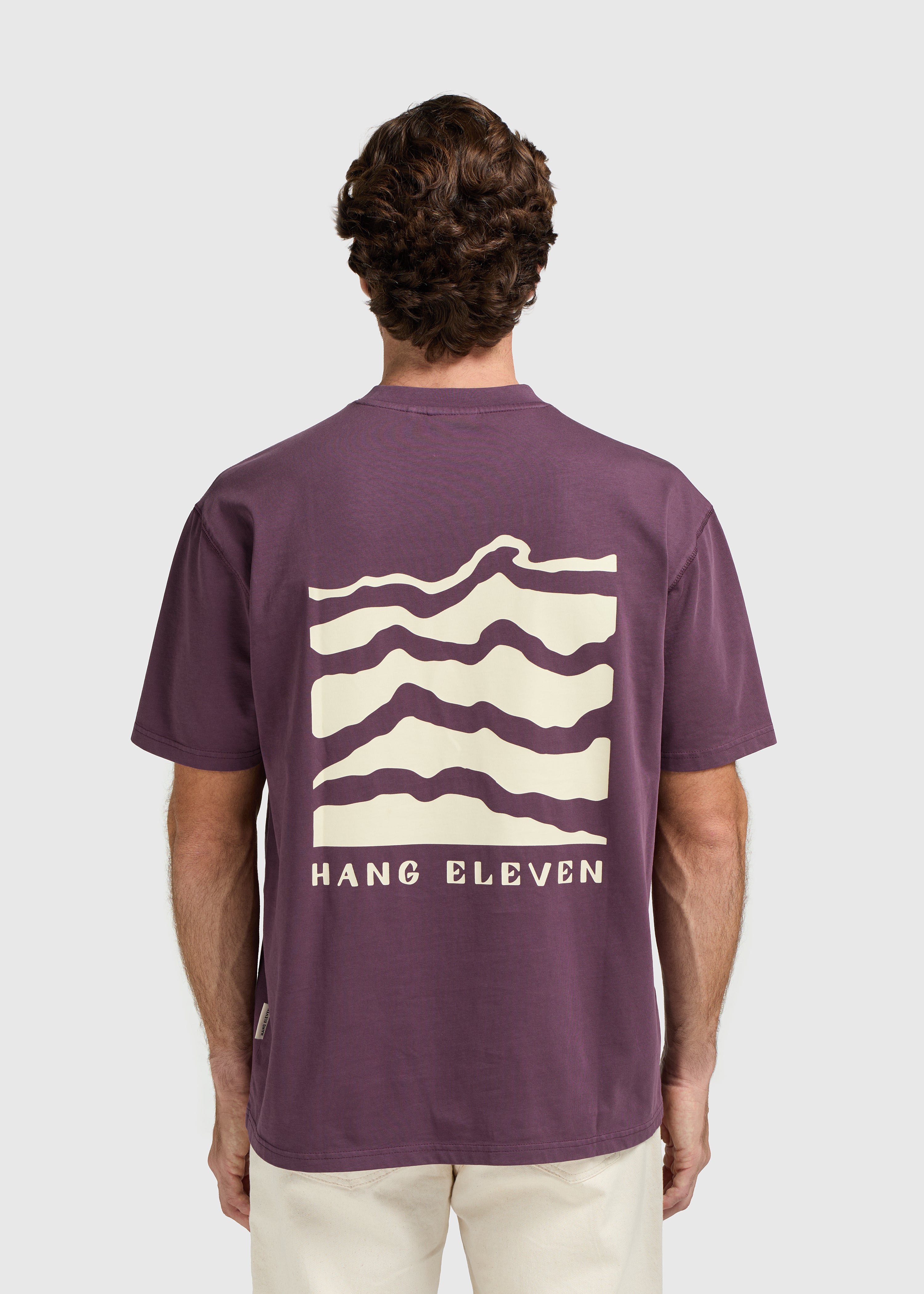 Structure tee - Purple