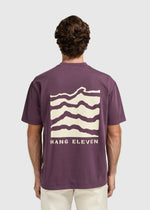 Structure tee - Purple
